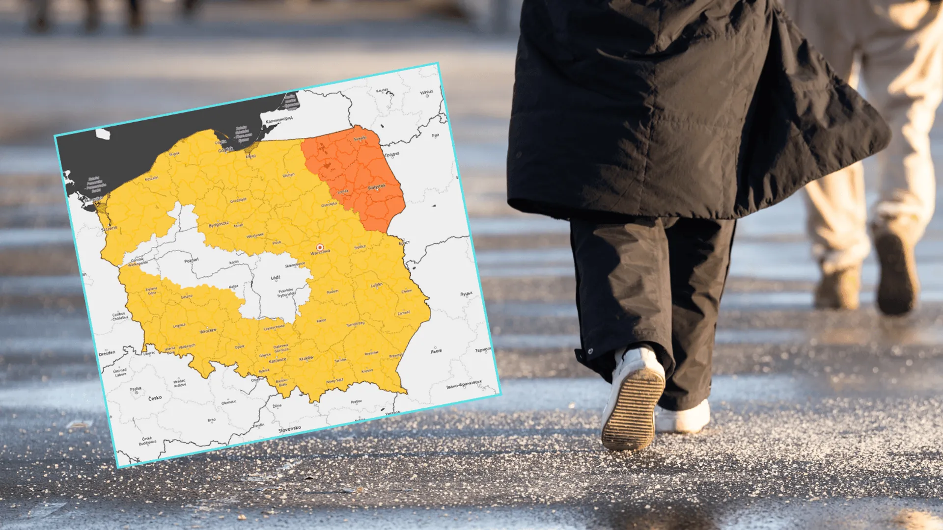 Lodowy paraliż i alerty drugiego stopnia: IMGW ostrzega przed niebezpieczną gołoledzią