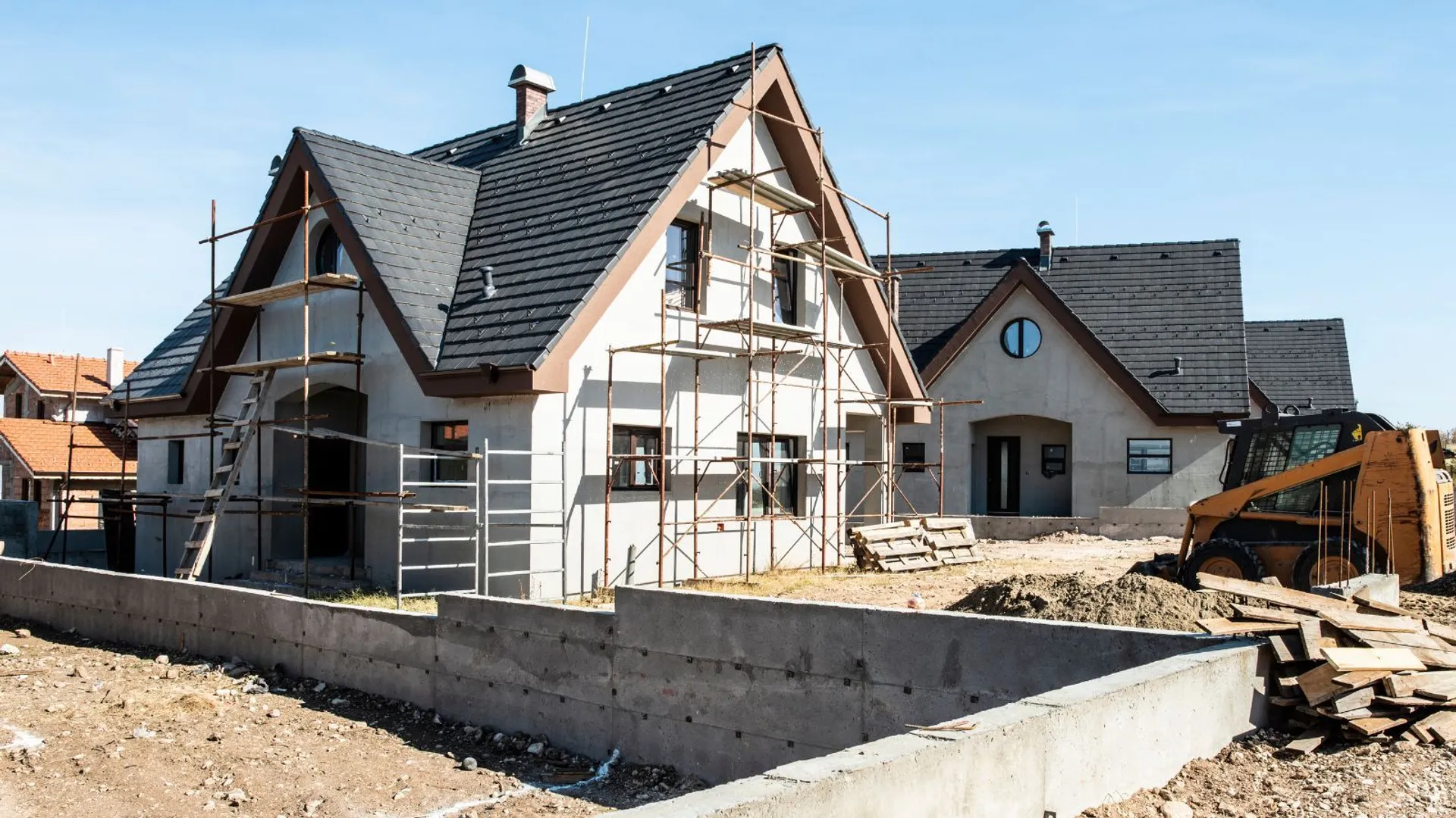 Dom w budowie