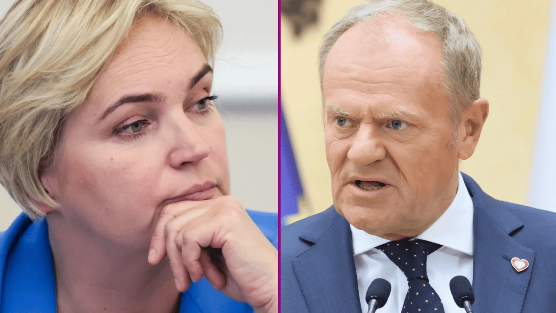 Dominika Chorosińska, Donald Tusk