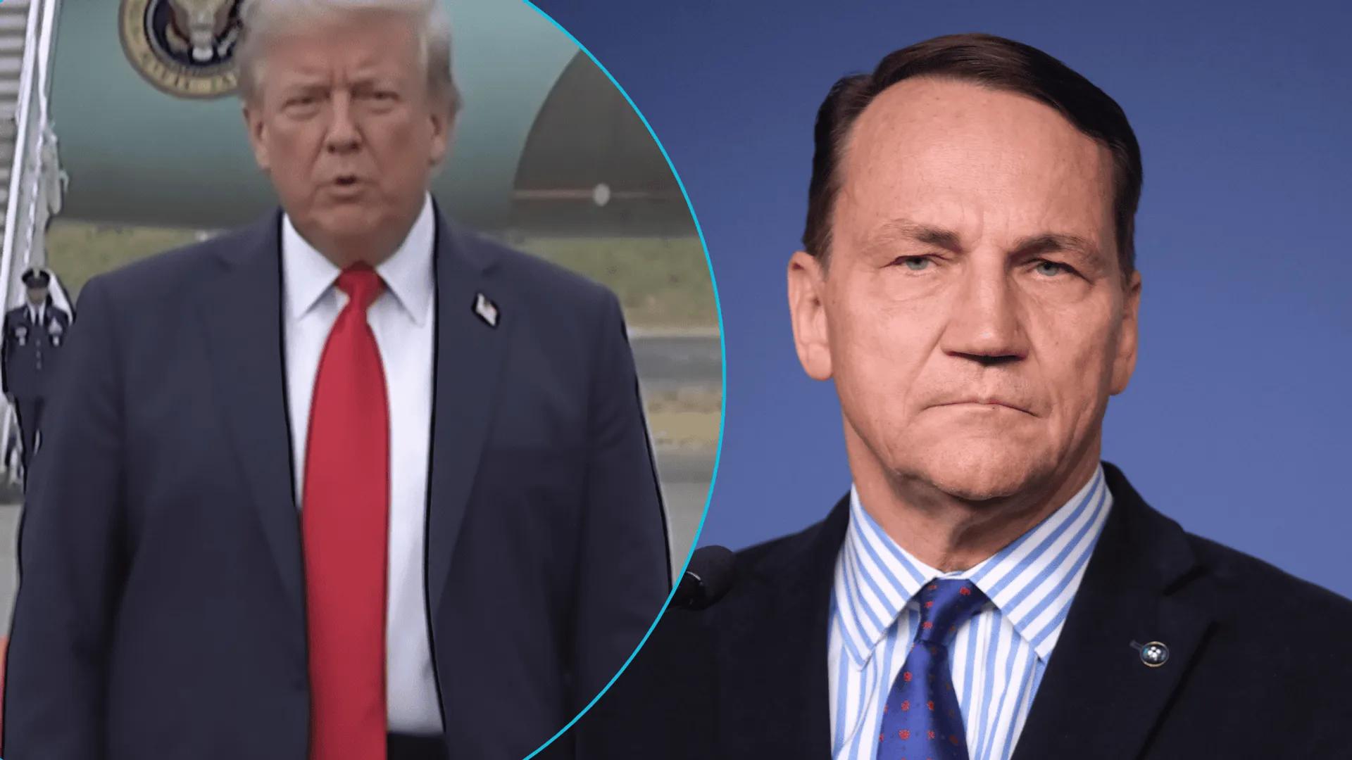 Amerykanie napisali list do Czarzastego ws. Trumpa. Jest reakcja Sikorskiego, postawił warunek