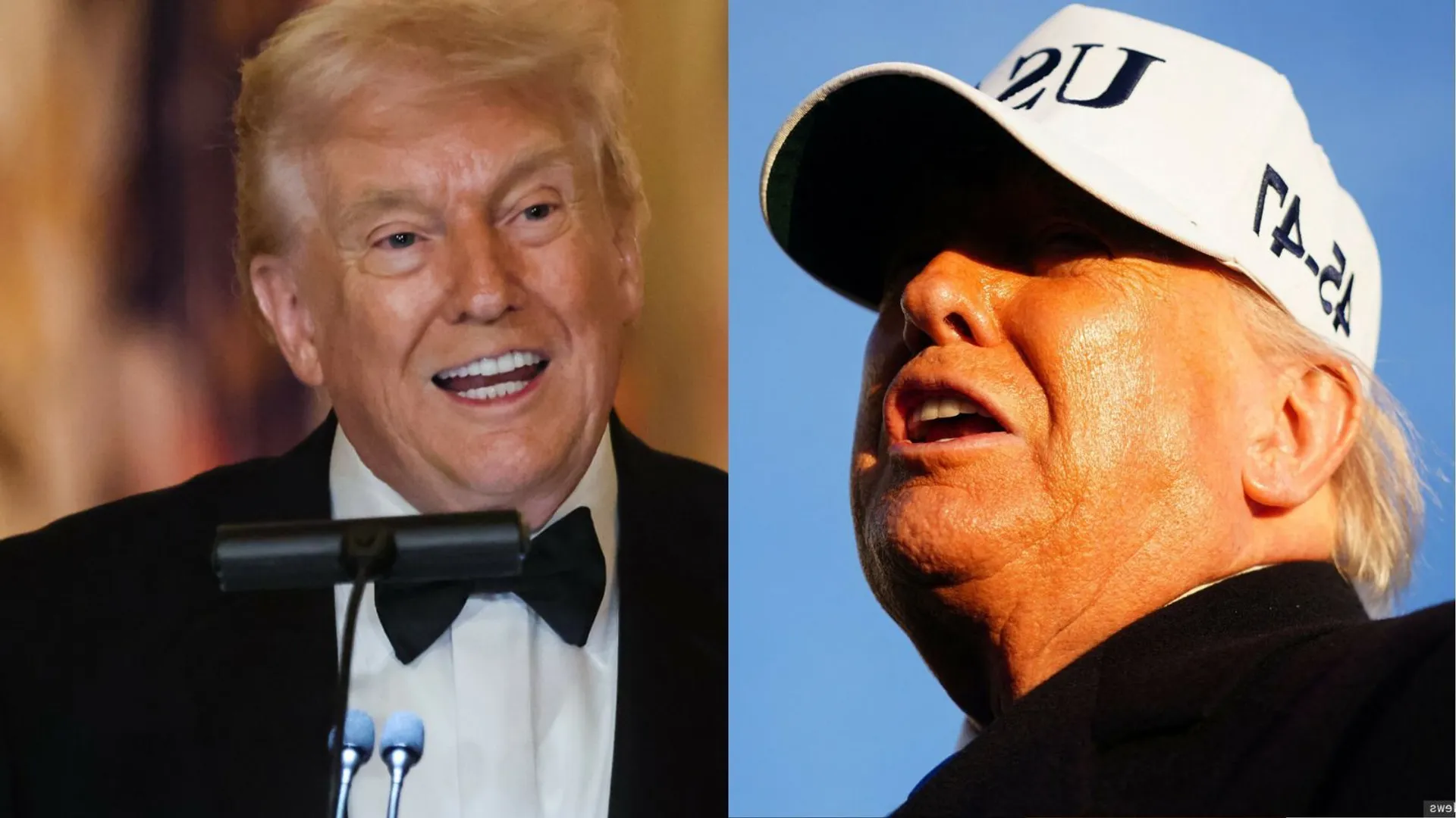 Pomarańczowa twarz i dziwna fryzura. Oto tajemnica oryginalnego wyglądu Donalda Trumpa