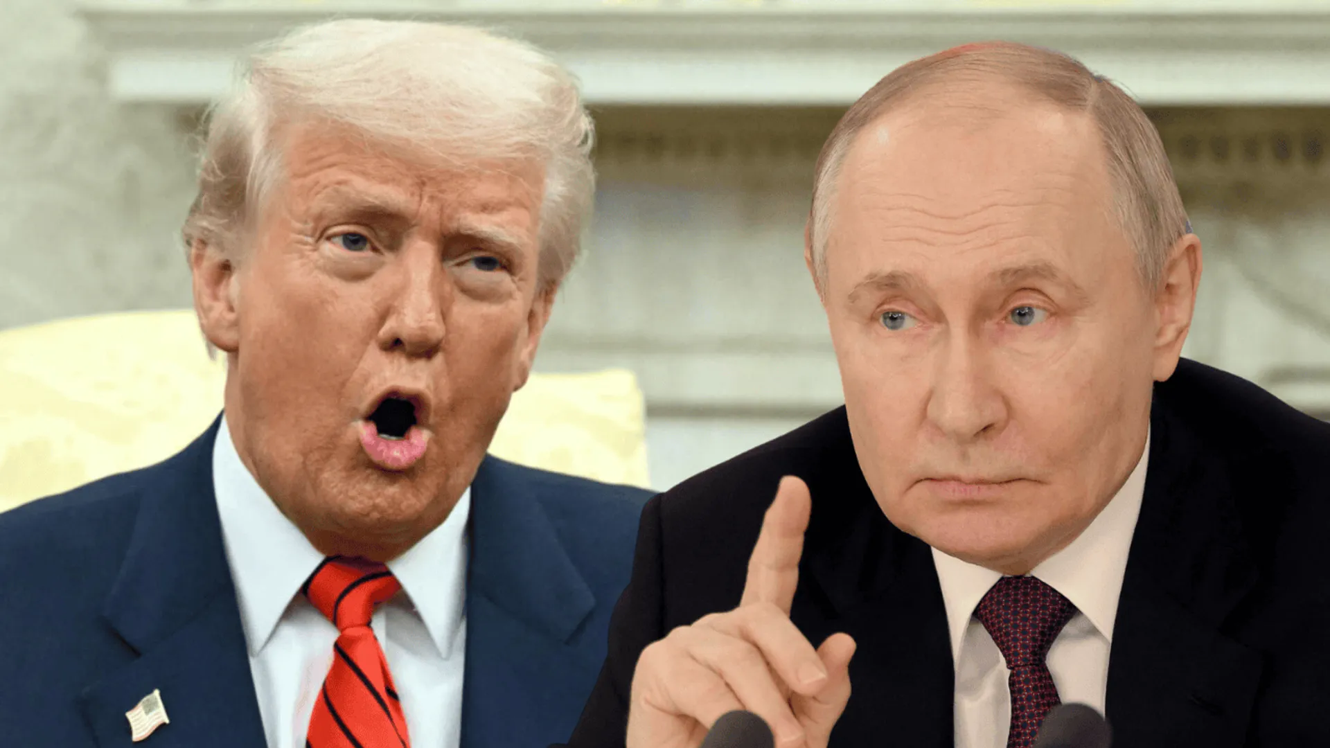 Donald Trump i Władimir Putin