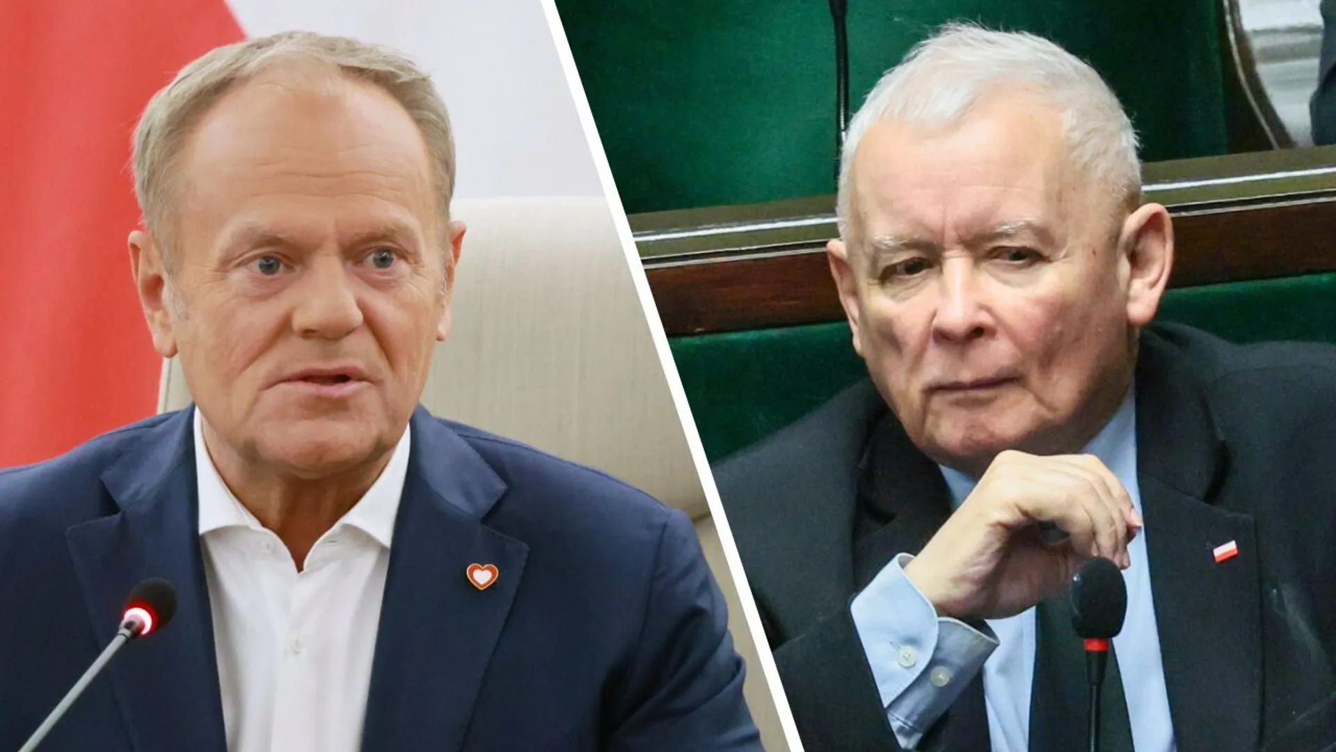 Donald Tusk, Jarosław Kaczyński