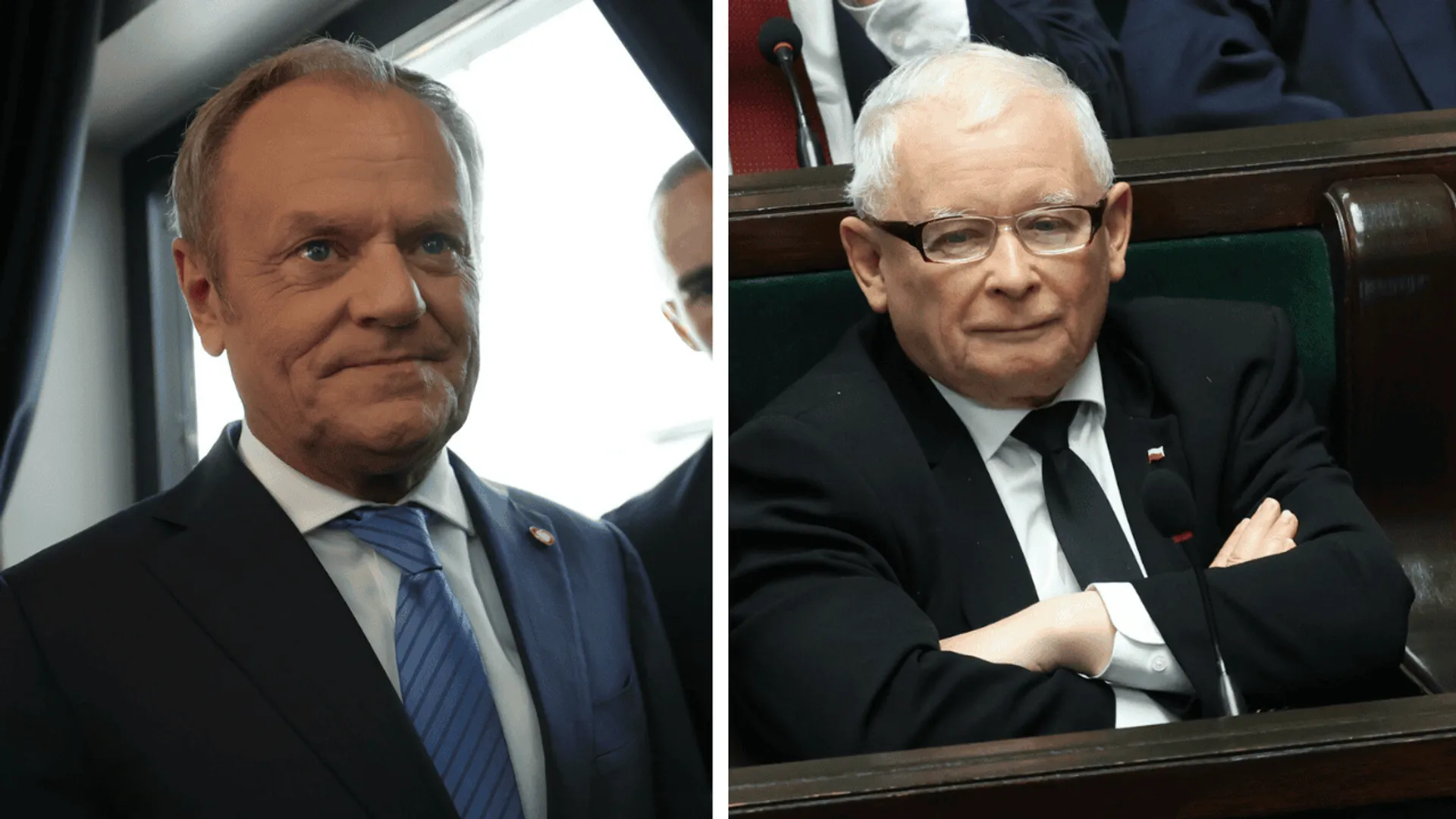 Donald Tusk, Jarosław Kaczyński
