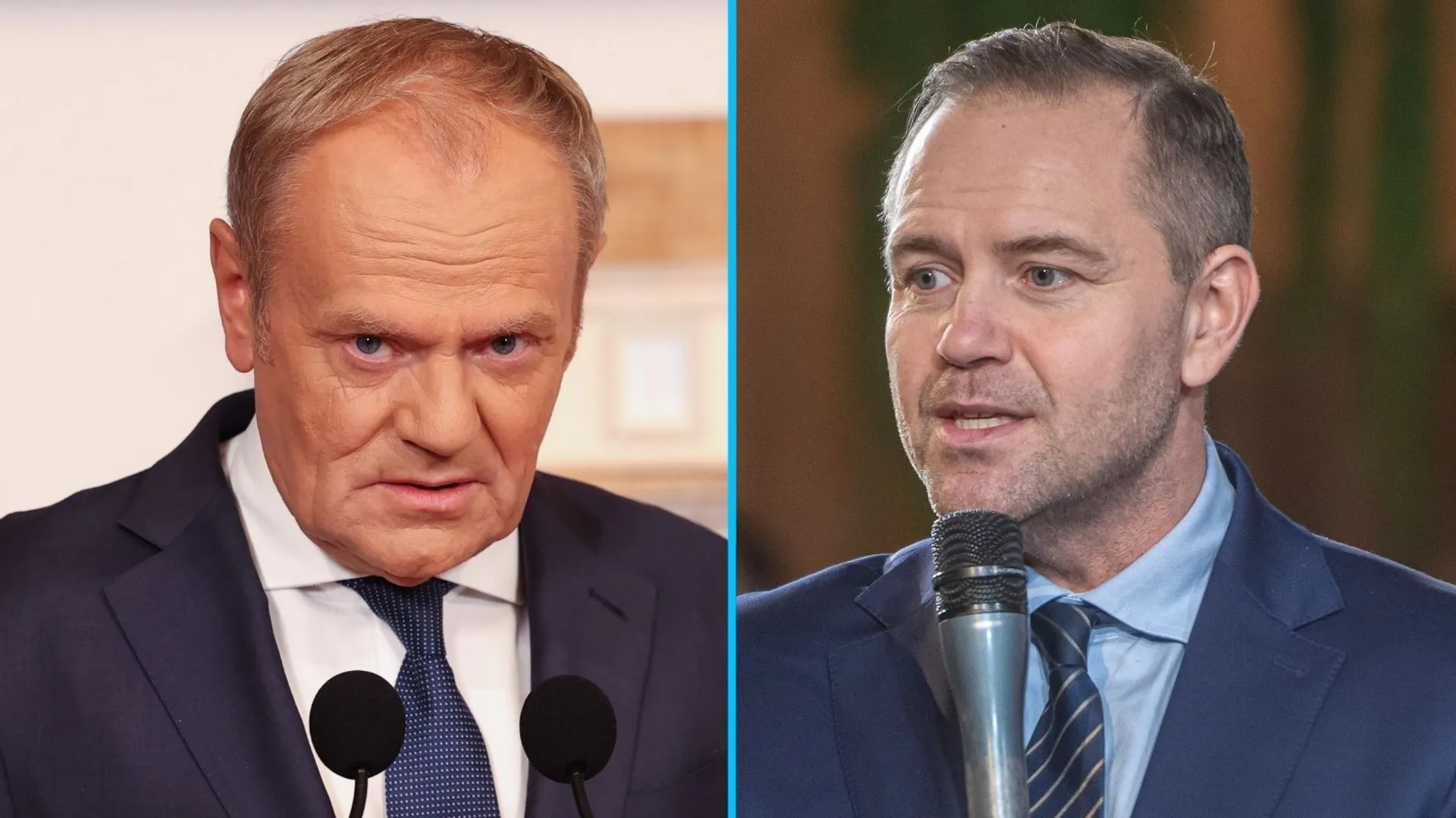 Donald Tusk, Karol Nawrocki