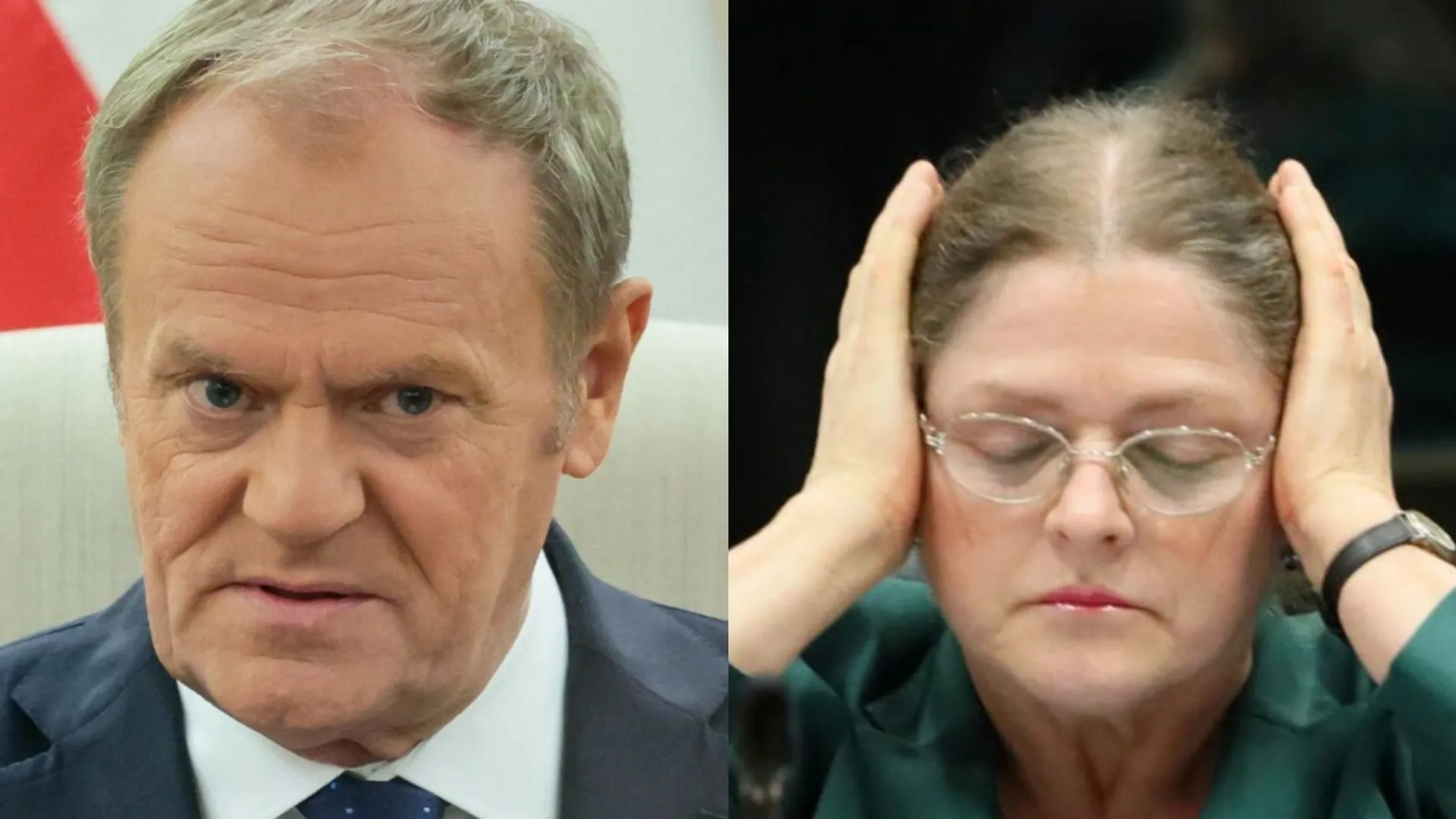 Donald Tusk, Krystyna Pawłowicz fot. East News