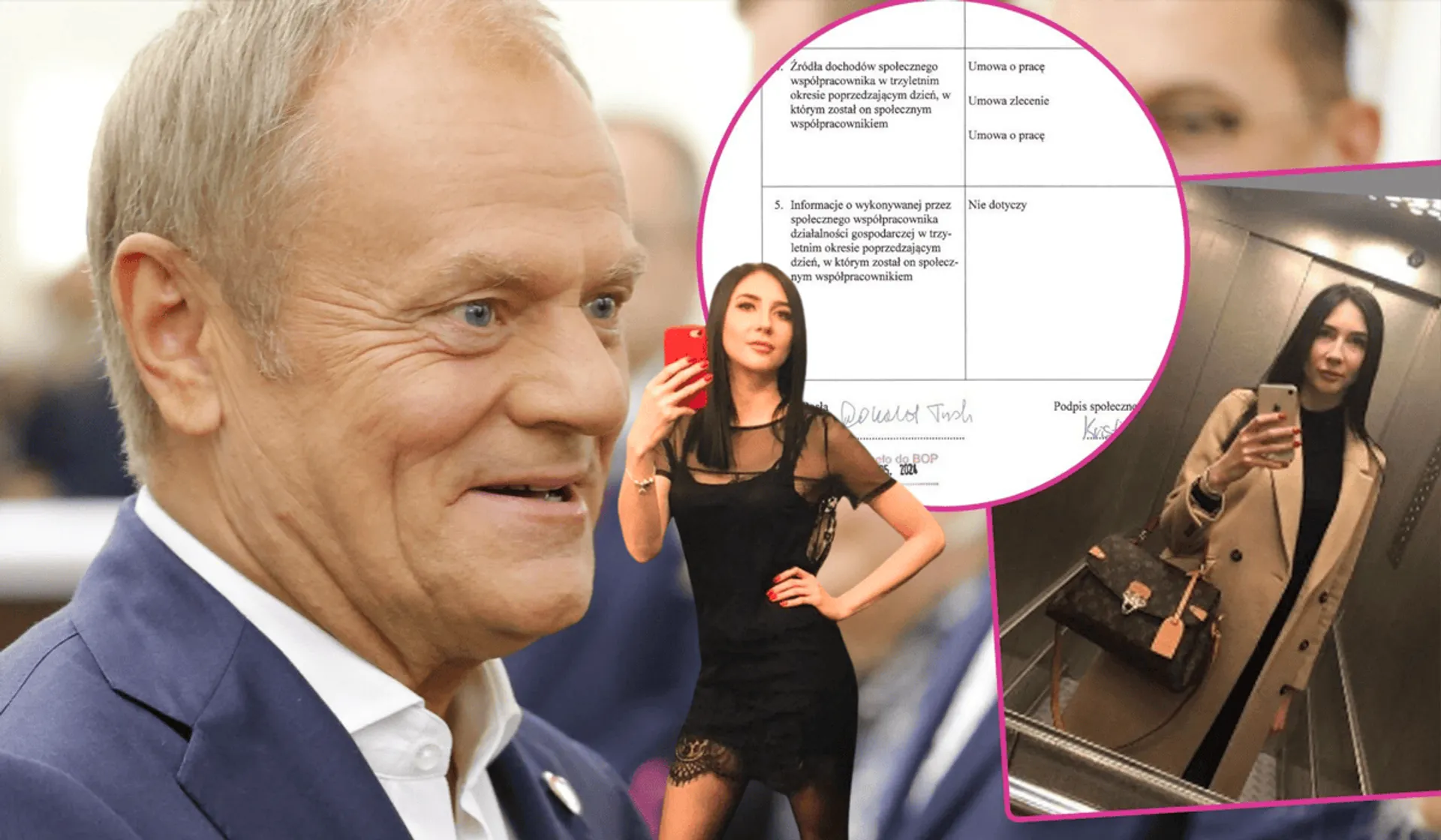 Tusk zatrudnił sobie śliczną asystentkę z Ukrainy. Nie uwierzycie, czym się wcześniej zajmowała