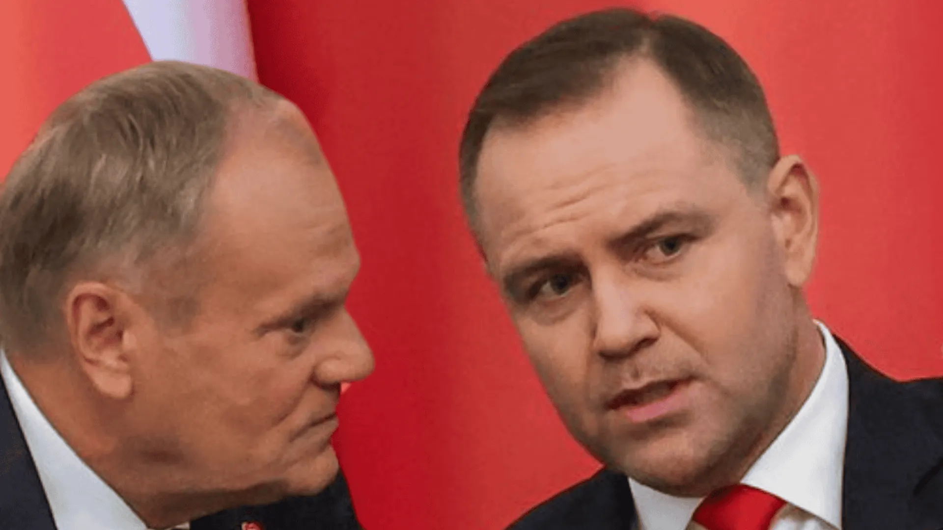 Donald Tusk i Karol Nawrocki