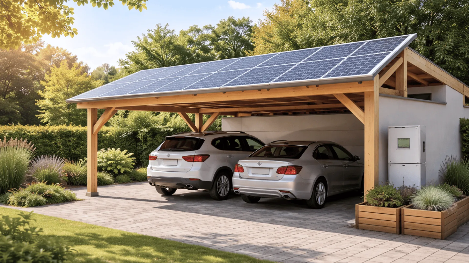 Dotacja rządowa, 23 tys. zł na wiatę samochodową 