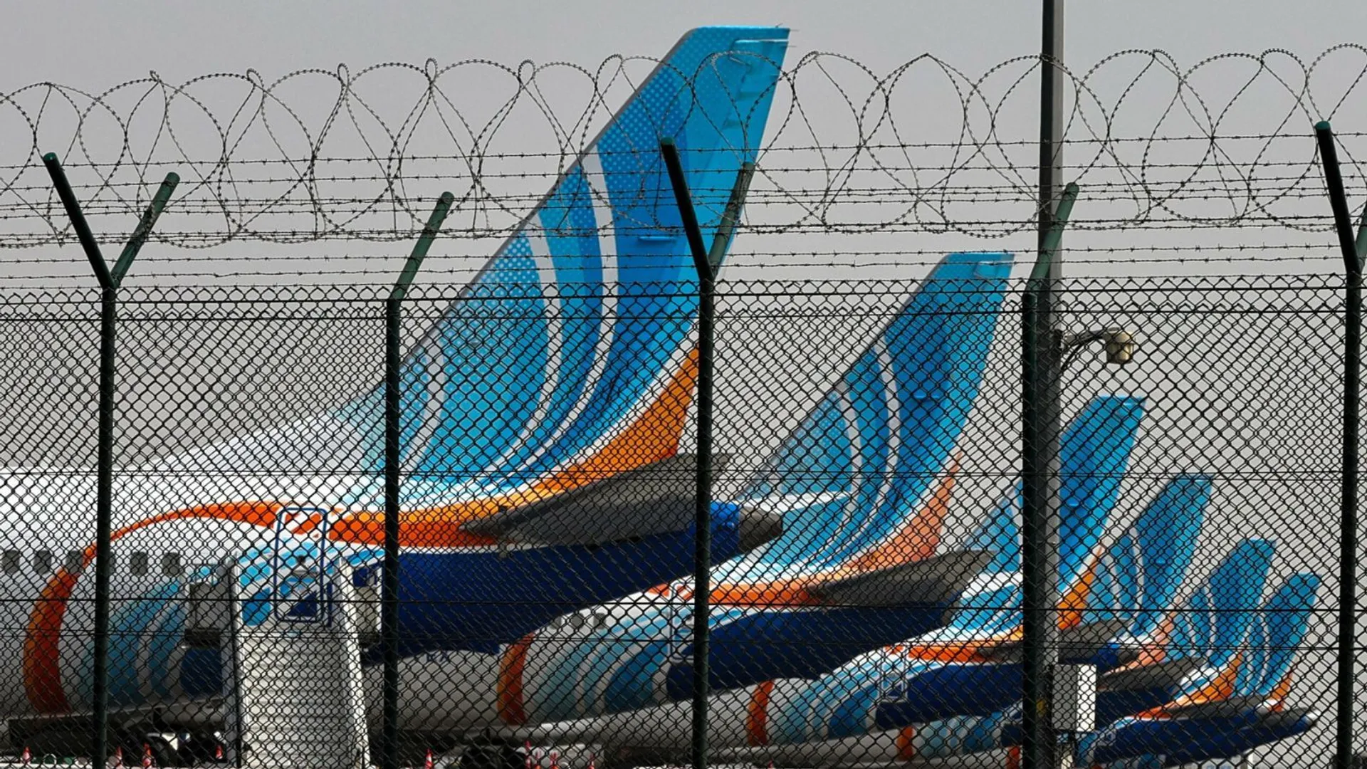 Wybuch w rejonie lotniska w Dubaju, Fot. FADEL SENNA/AFP/East News