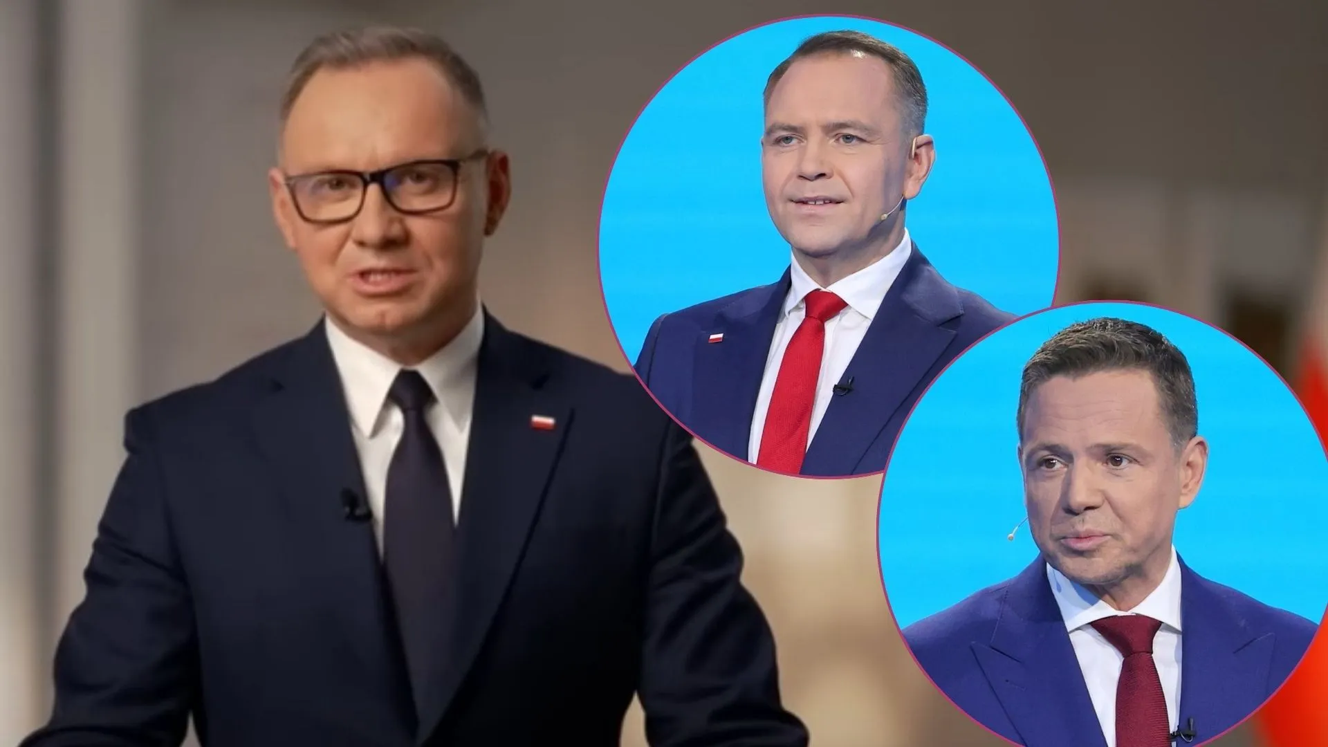 Duda, Trzaskowski, Nawrocki