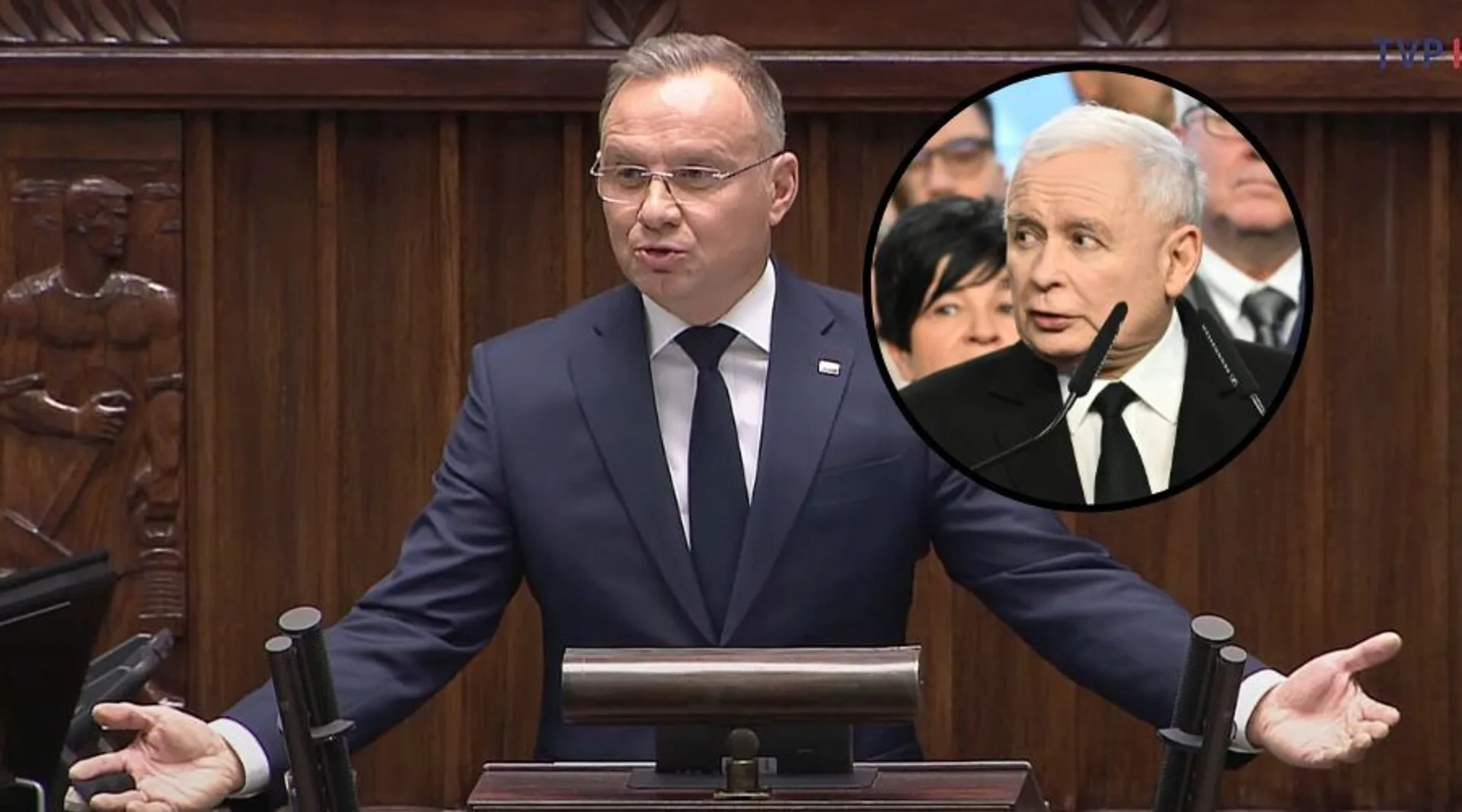 Andrzej Duda i Jarosław Kaczyński