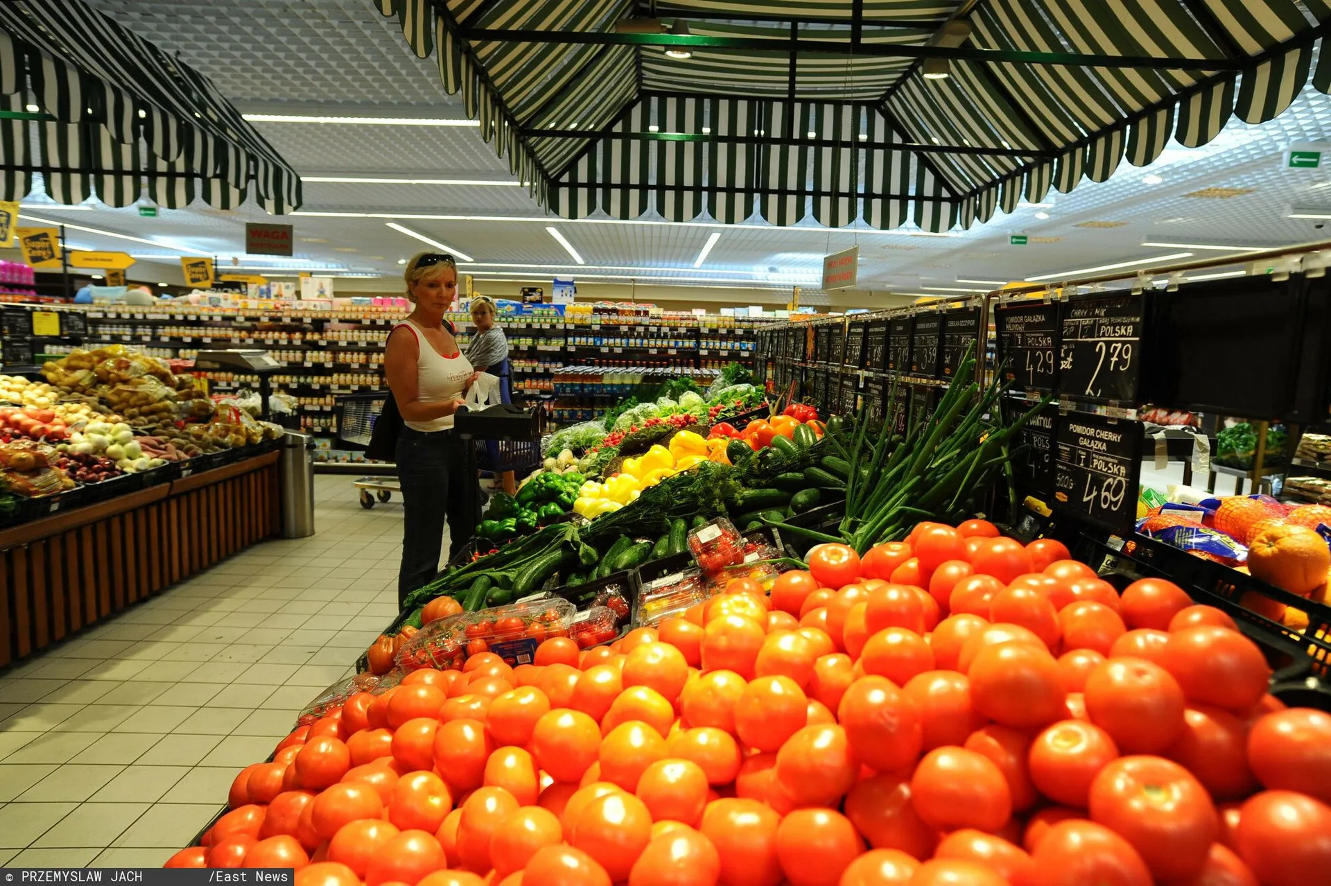 Pomidory, pestycydy, dyskonty spożywcze