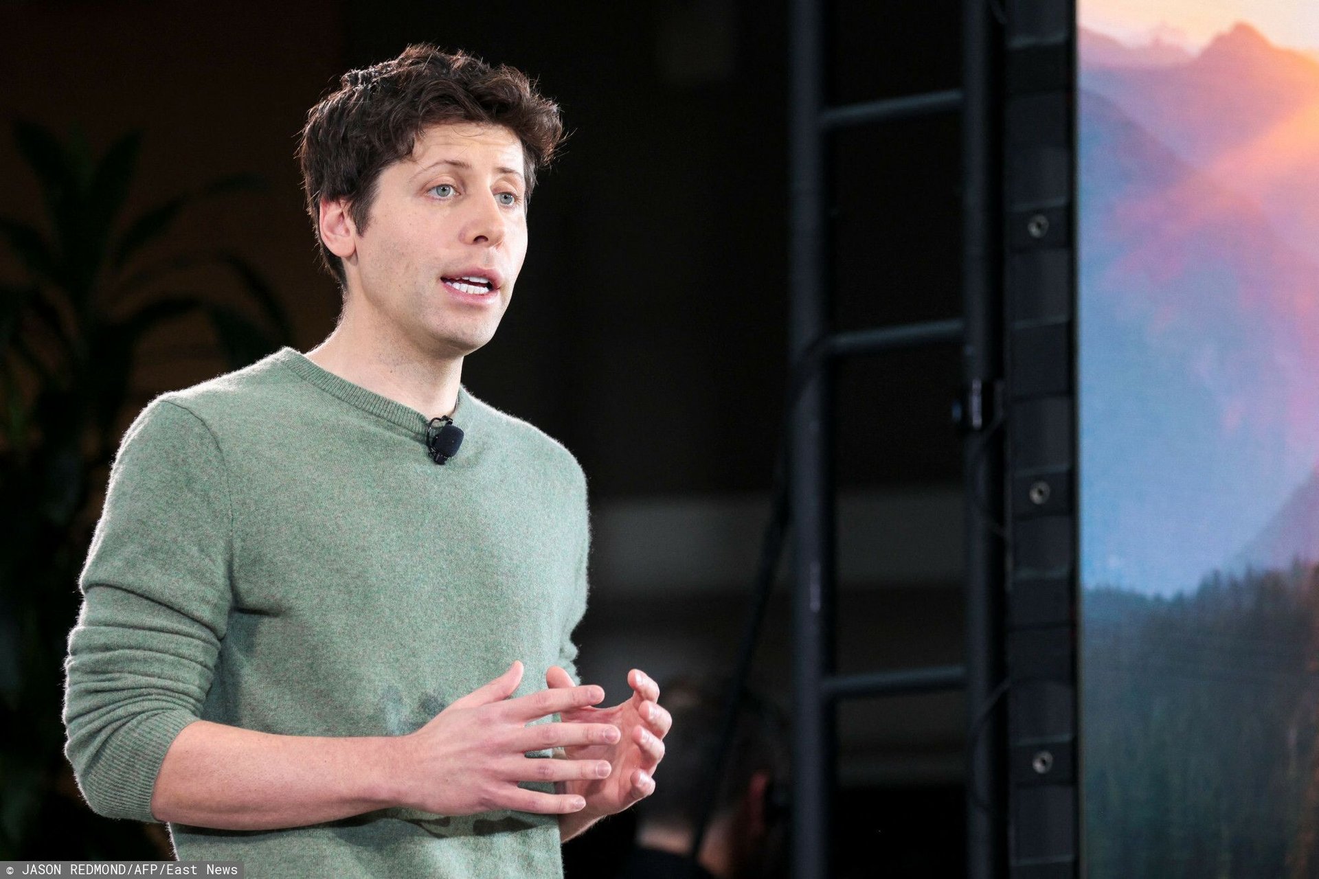 Sam Altman, szef fot. JASON REDMOND/AFP/East News