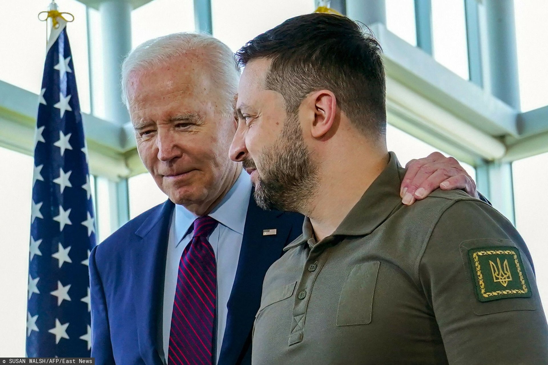 Wołodymyr Zełenski, Joe Biden