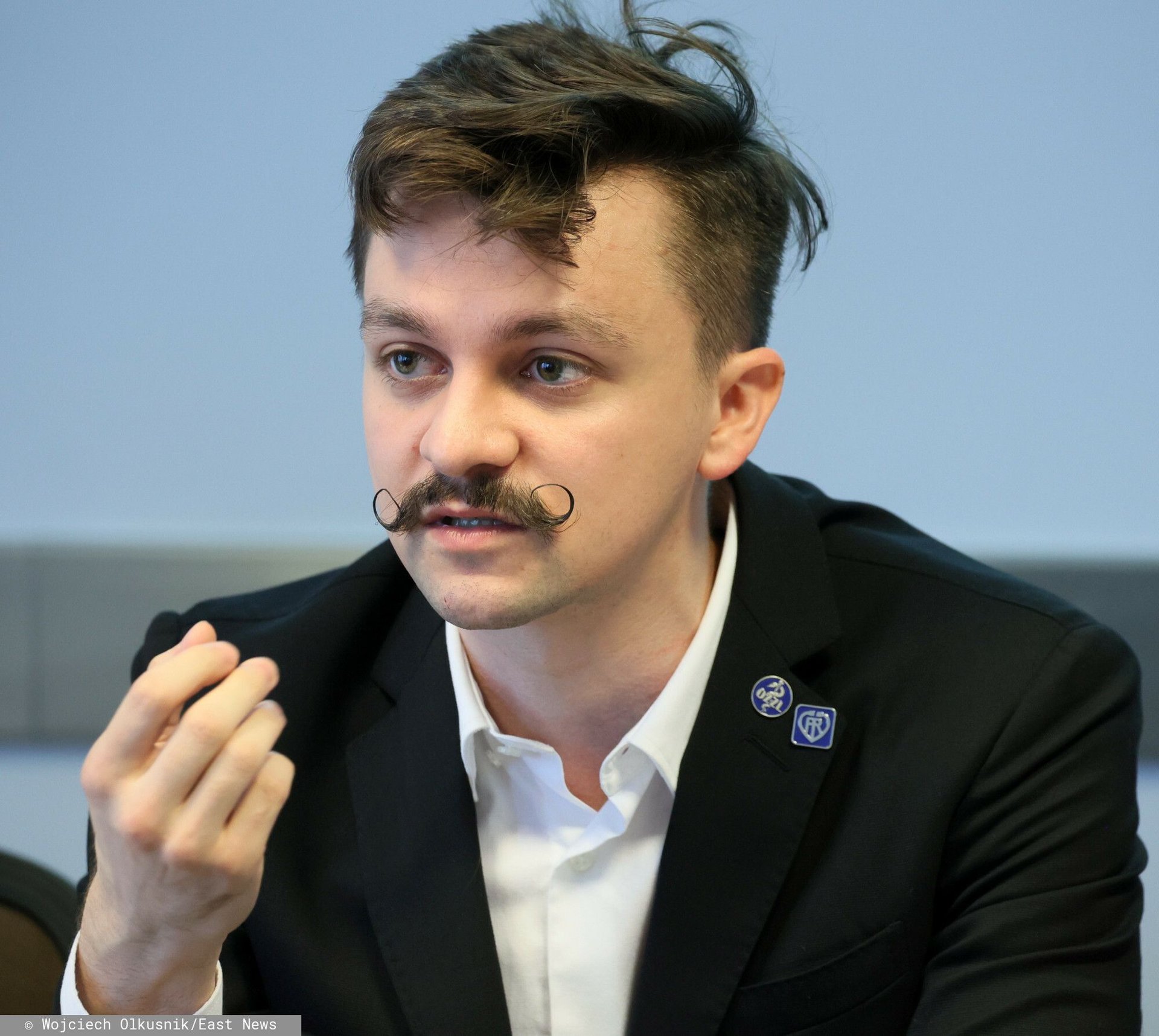 Lekarz Sebastian Goncerz, przewodniczący Porozumienia Rezydentów OZZL
