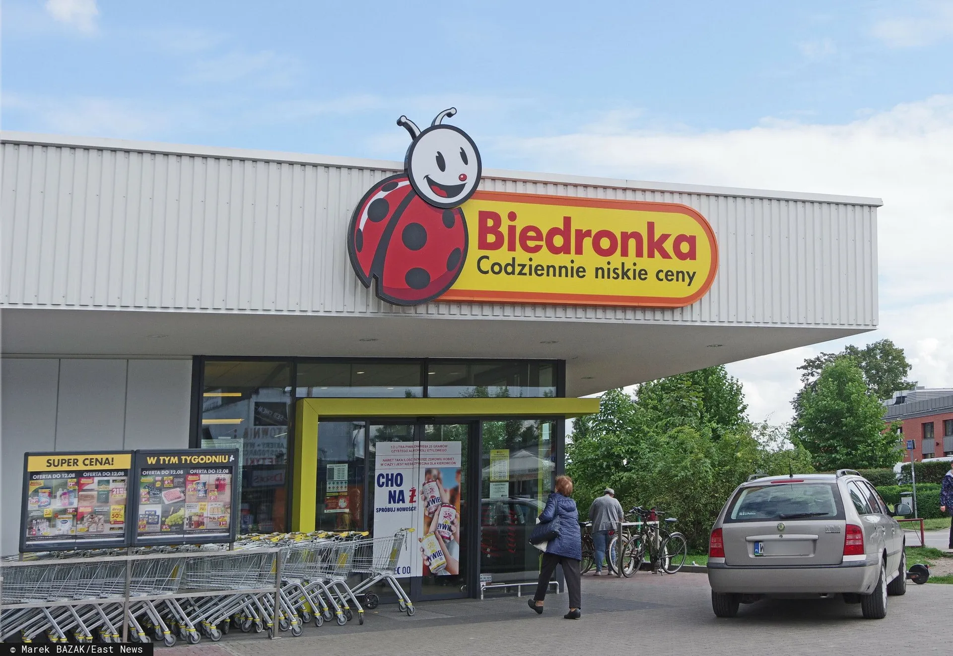zakupy w sklepie Biedronka