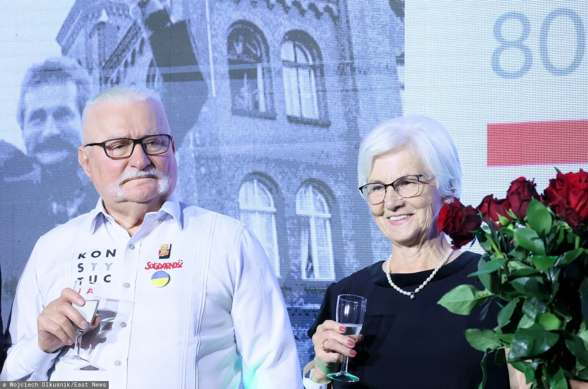 Danuta i Lech Wałęsa