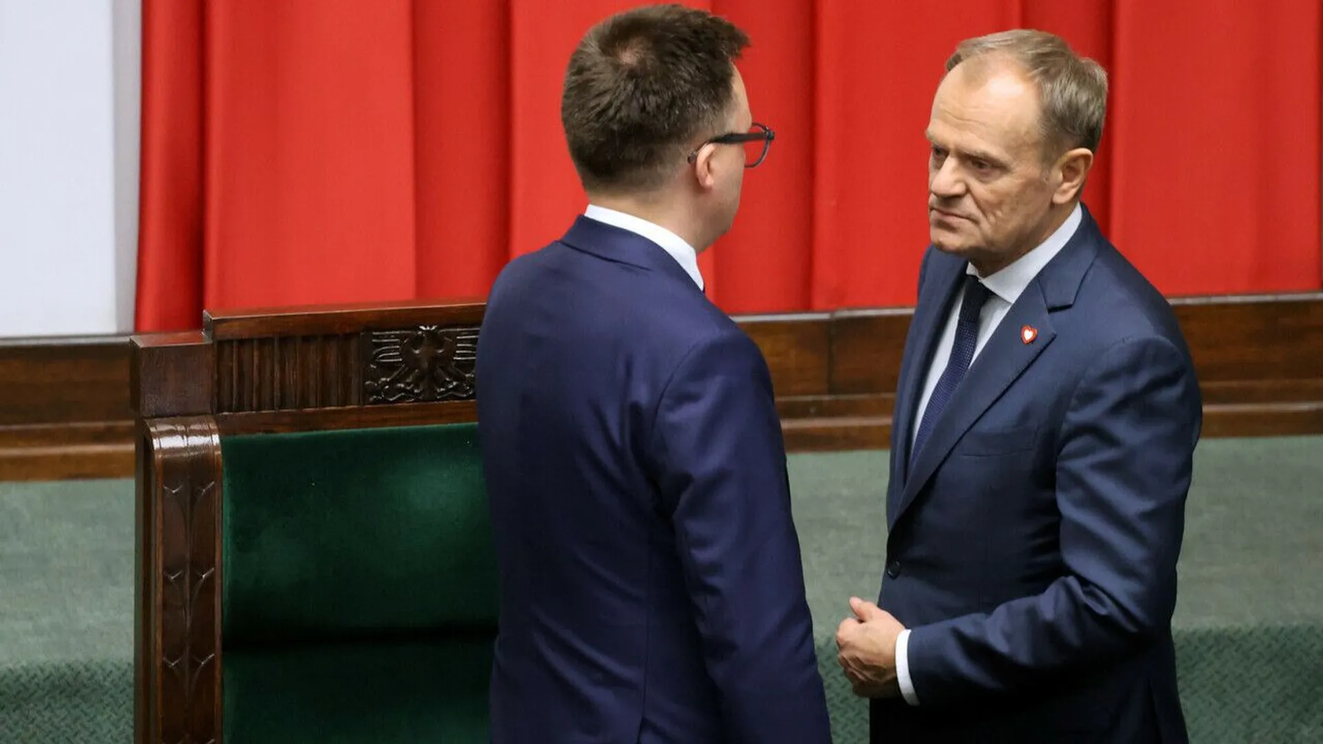 Tusk i Hołownia