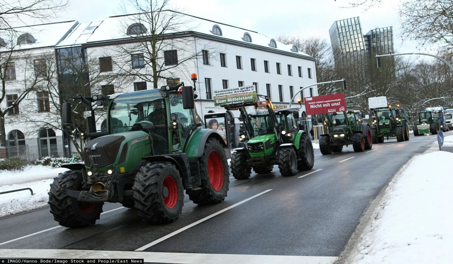 protest rolników