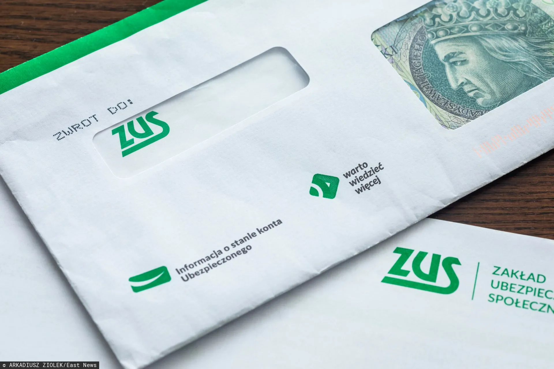 ZUS, listy