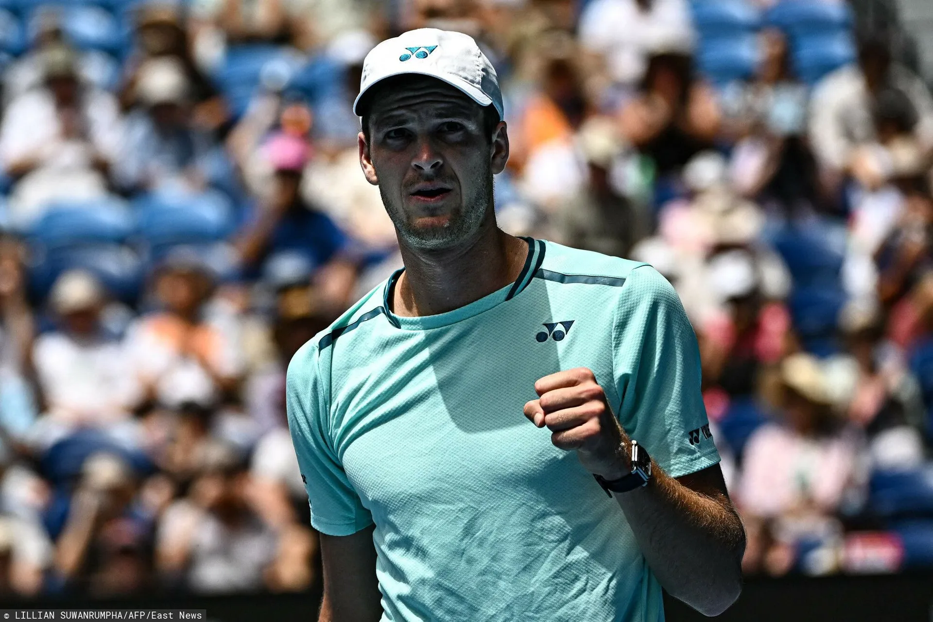 Wielki mecz Huberta Hurkacza. Zwycięstwo po zaciętym boju