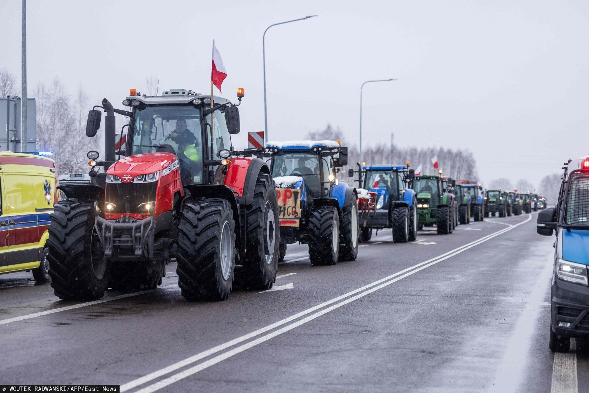 Strajk rolników polska
