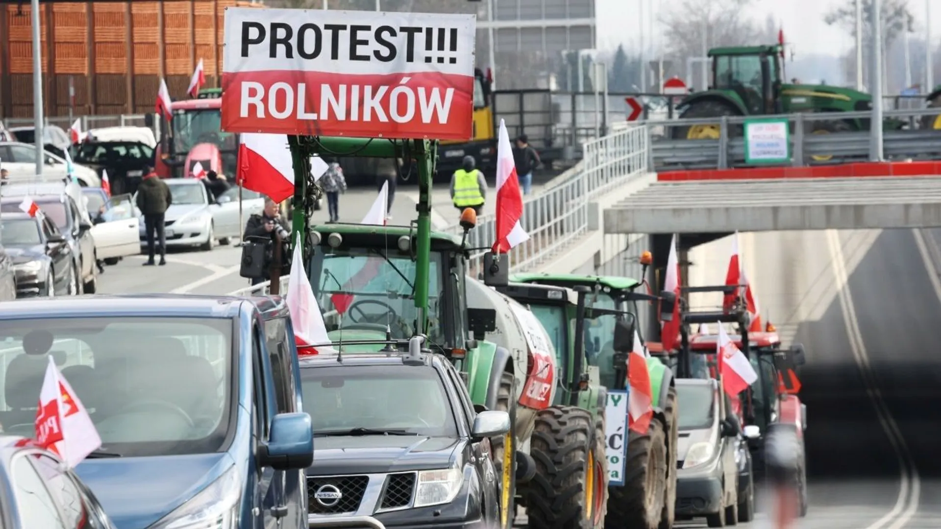 protest rolników