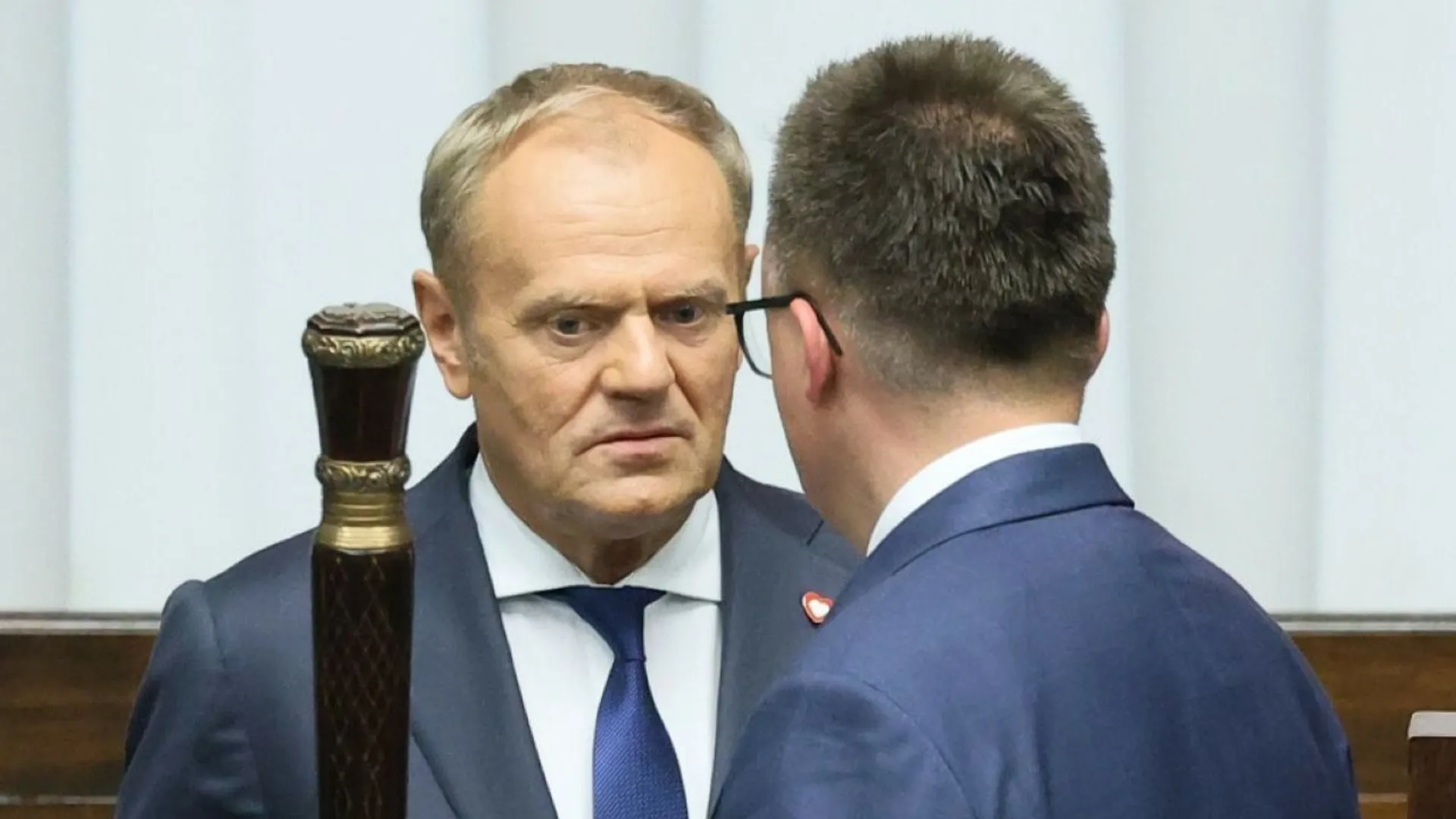 Donald Tusk i Szymon Hołownia