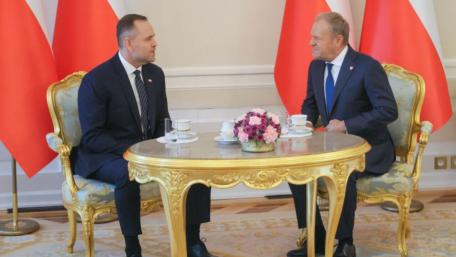 Nawrocki i Tusk