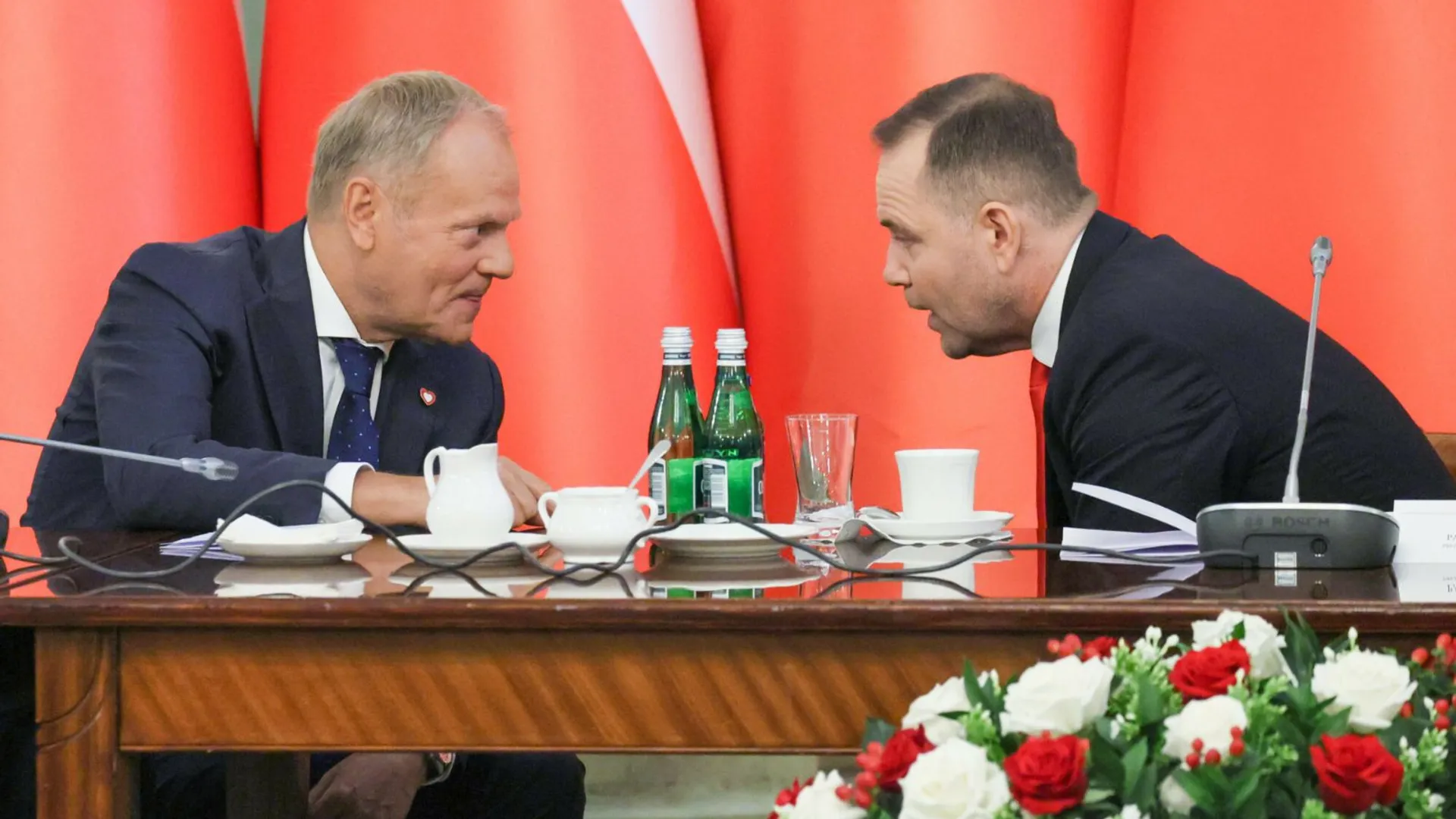 Tusk spotkał się z Nawrockim. Media donoszą o niepokojącej reakcji premiera