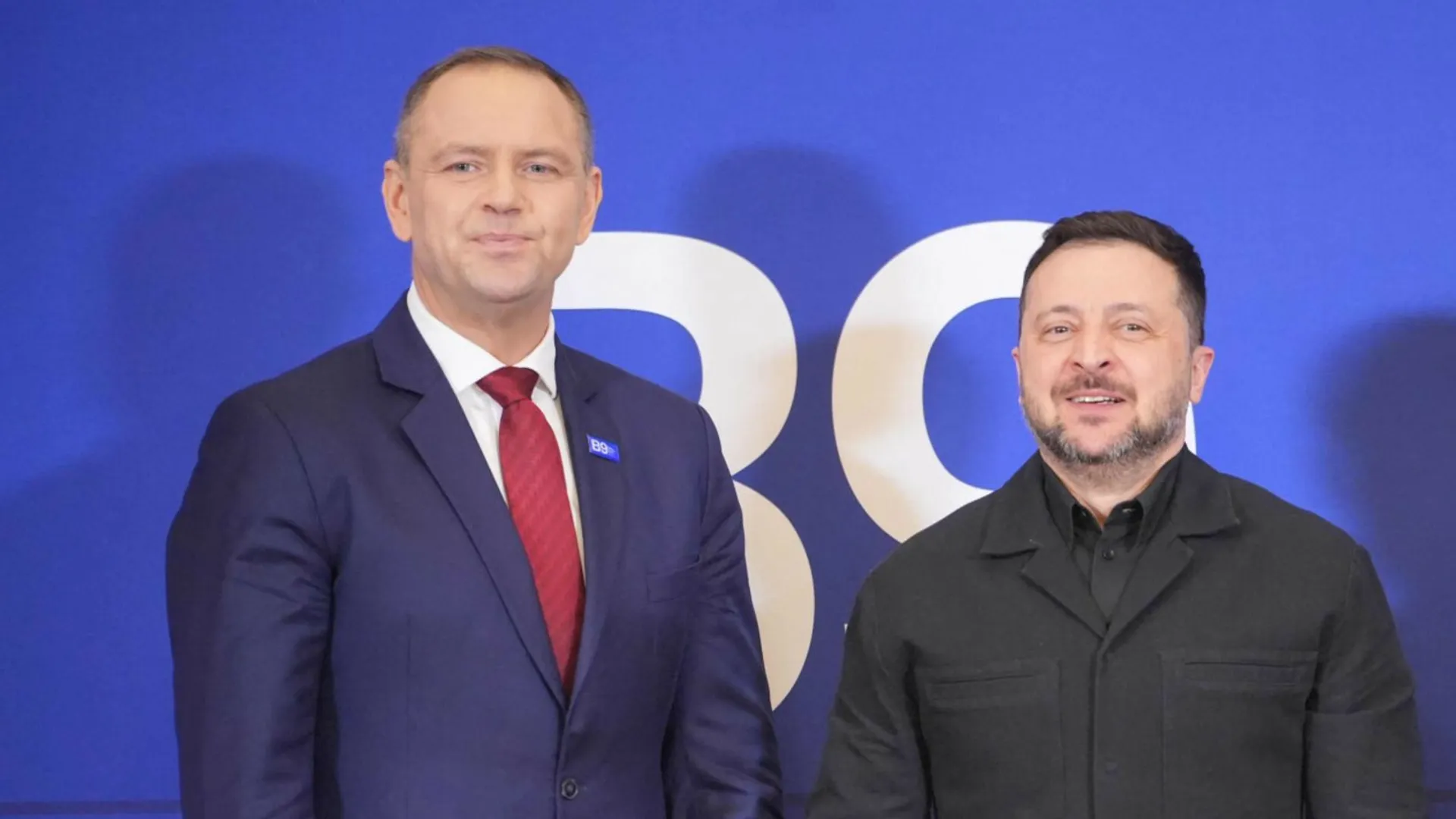 Karol Nawrocki, Wołodymyr Zełenski