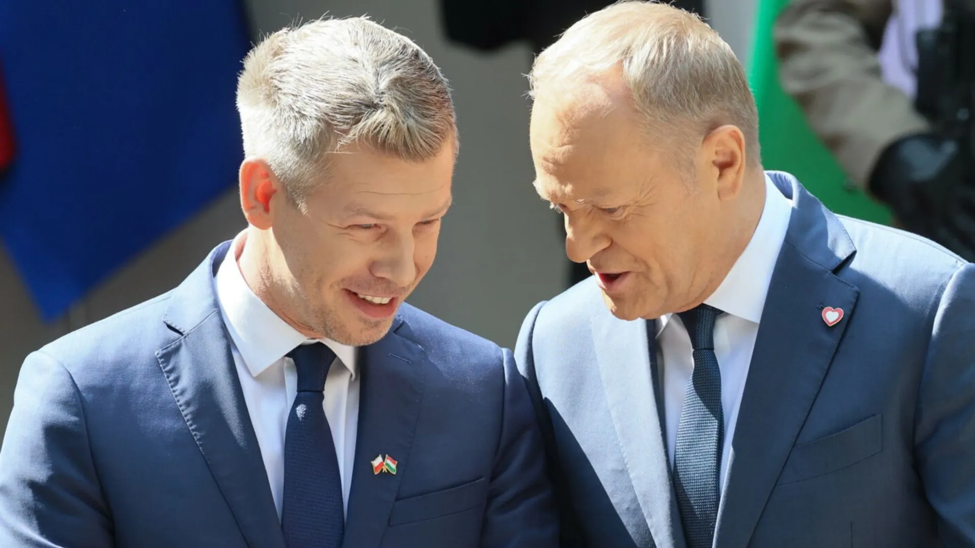 Donald Tusk, Peter Magyar