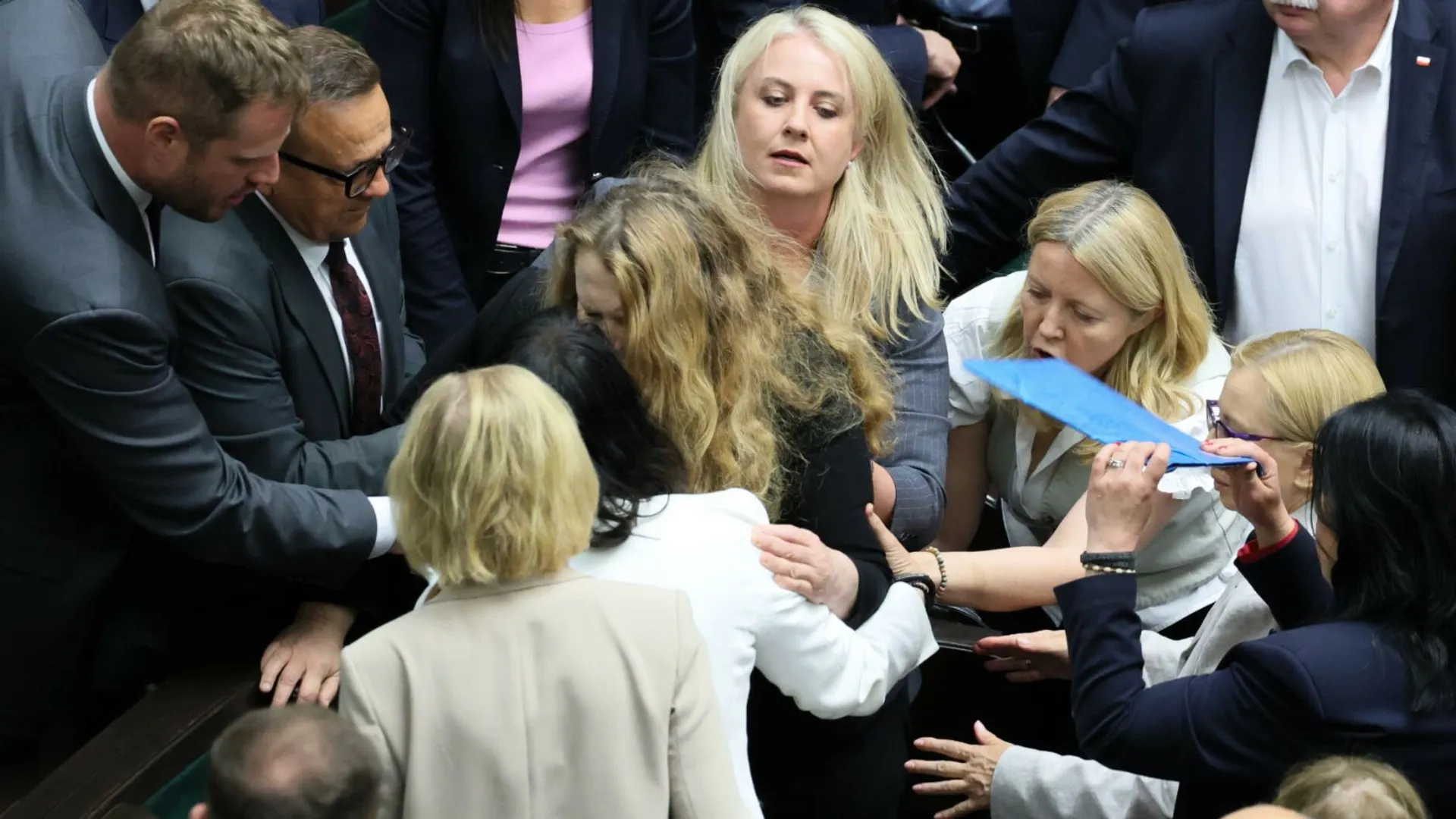 posłanka, zemdlała, sejm
