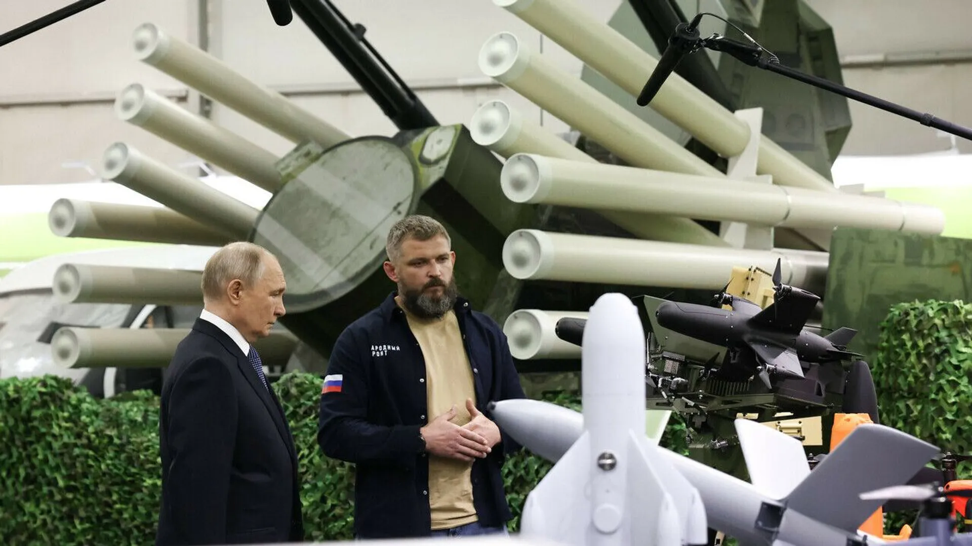 Władimir Putin i rakiety
