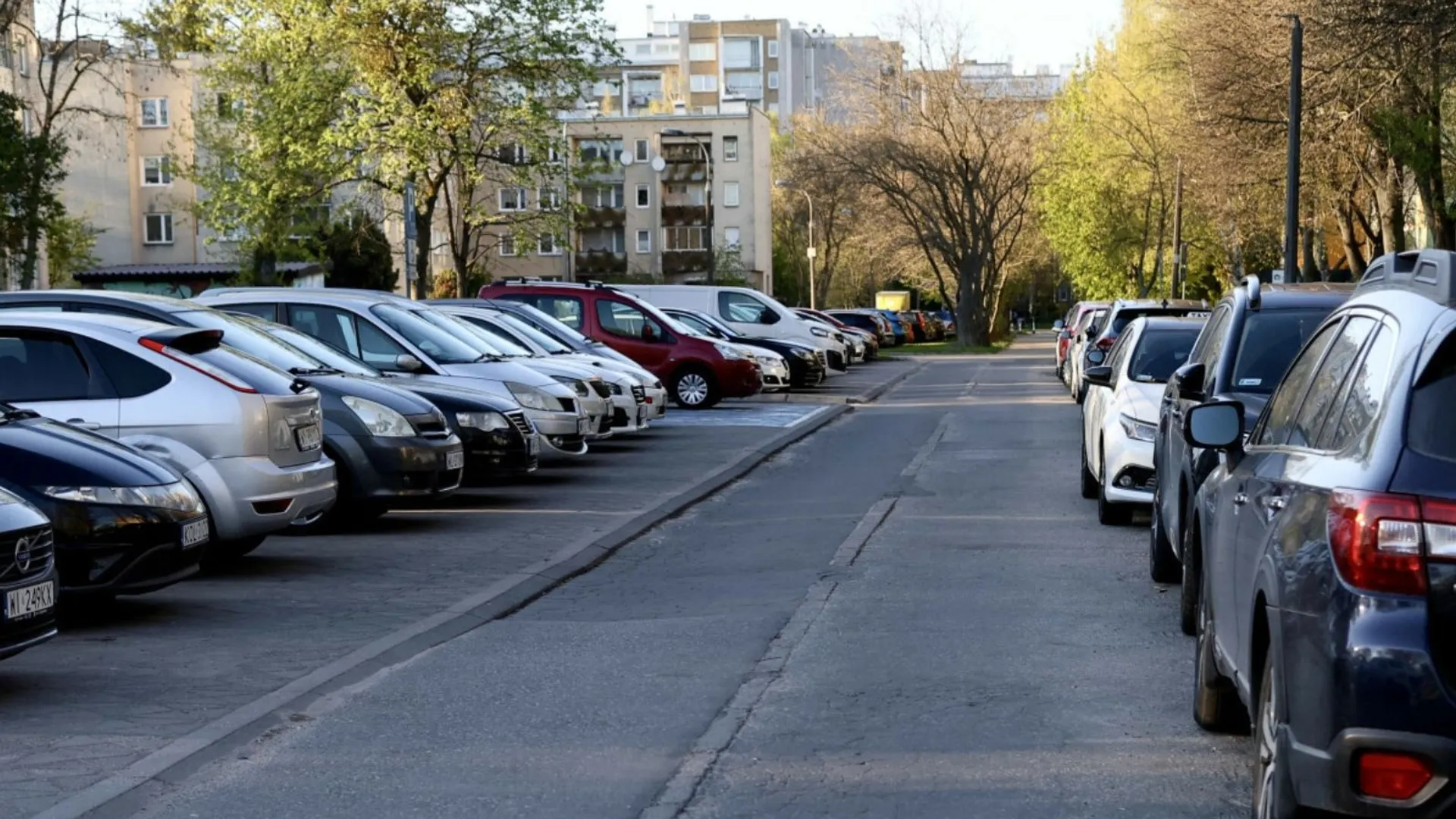 Auta, parking