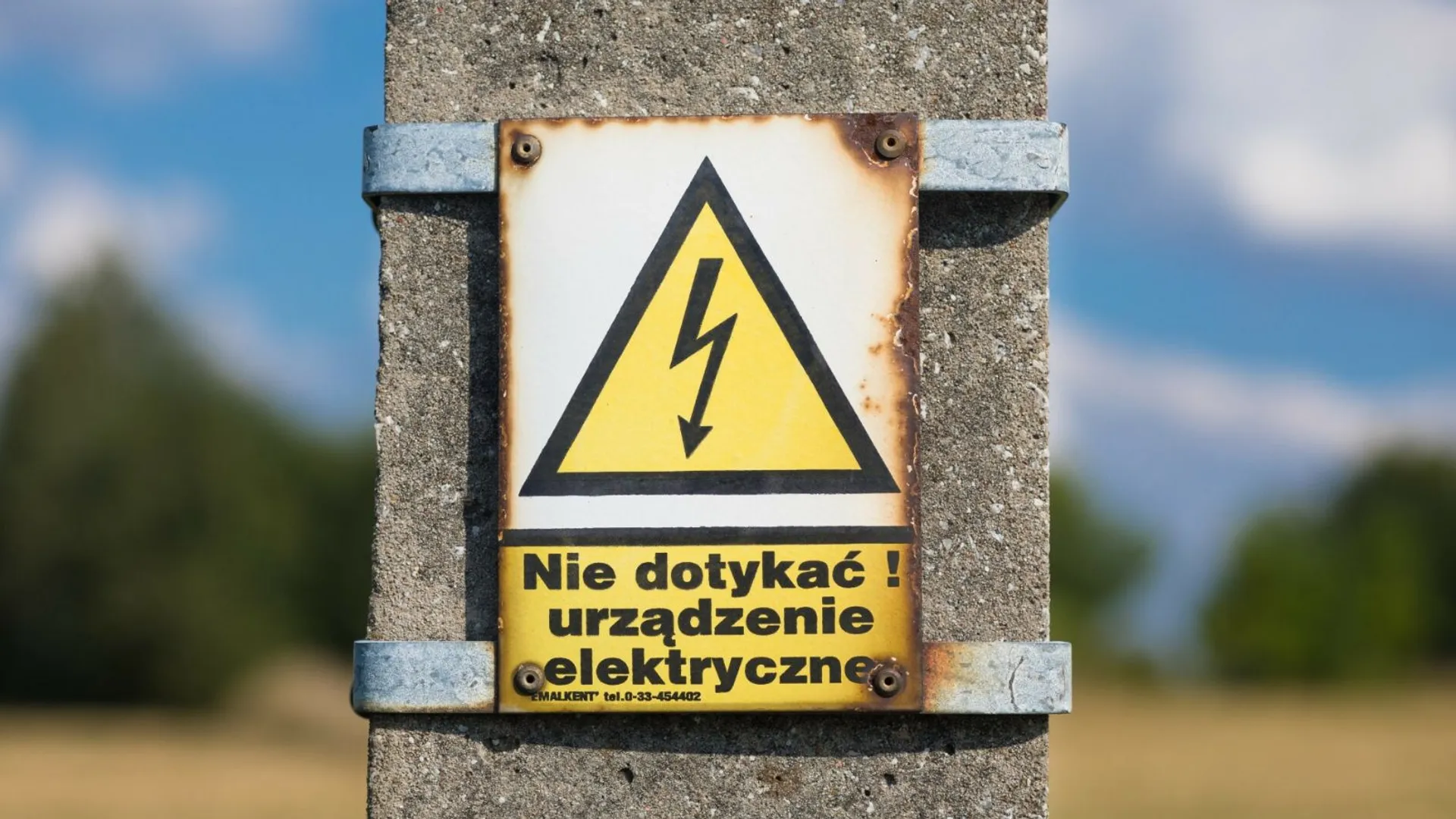 Słup energetyczny