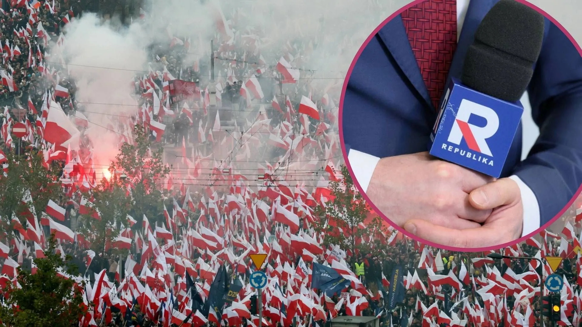 Reporter TV Republika o Marszu