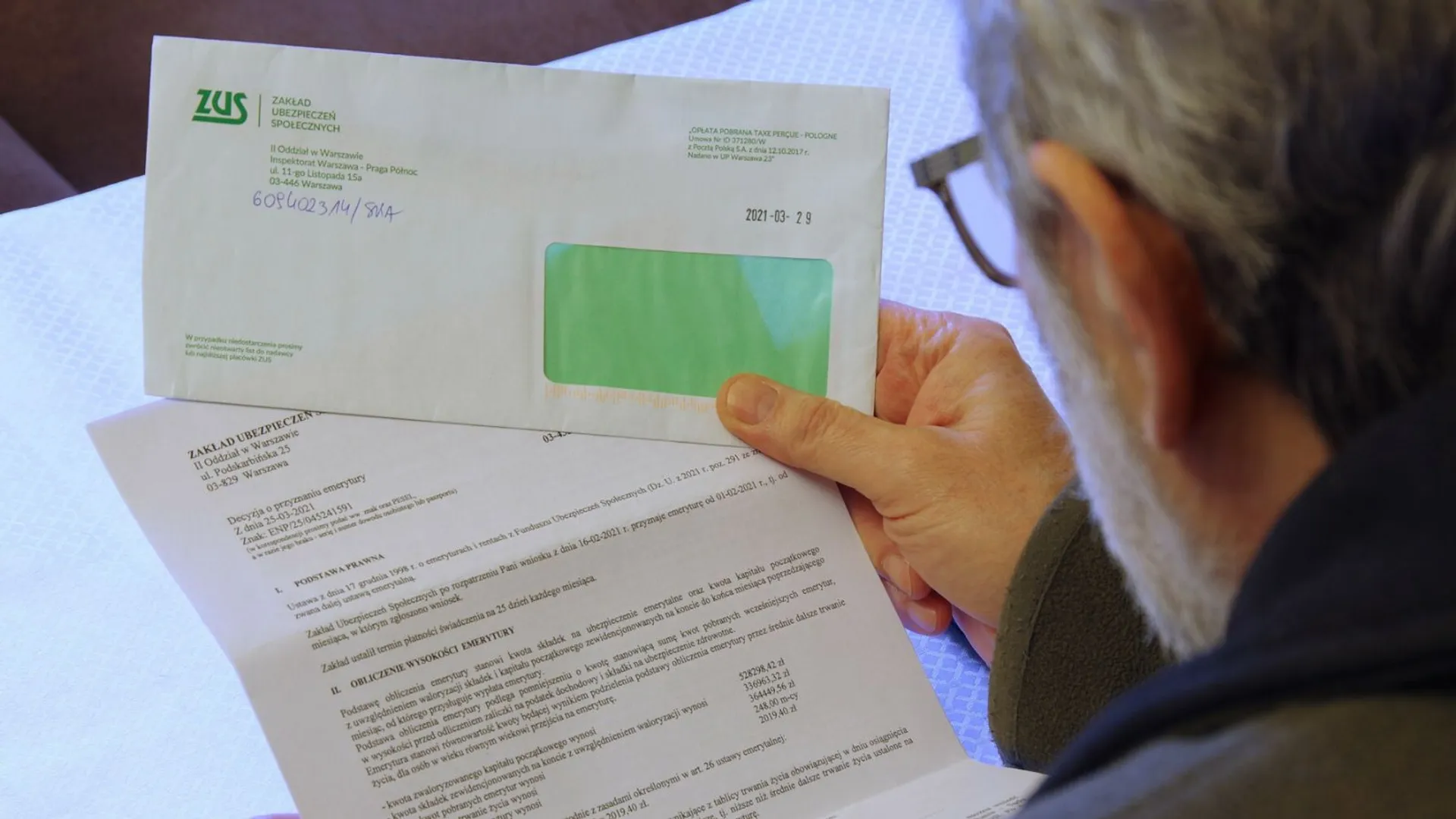 list z ZUS