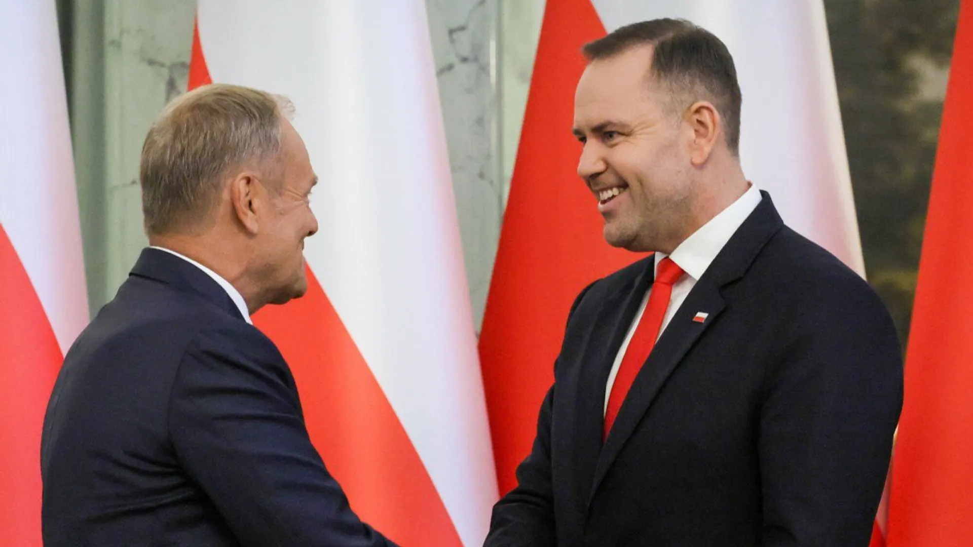Karol Nawrocki i Donald Tusk