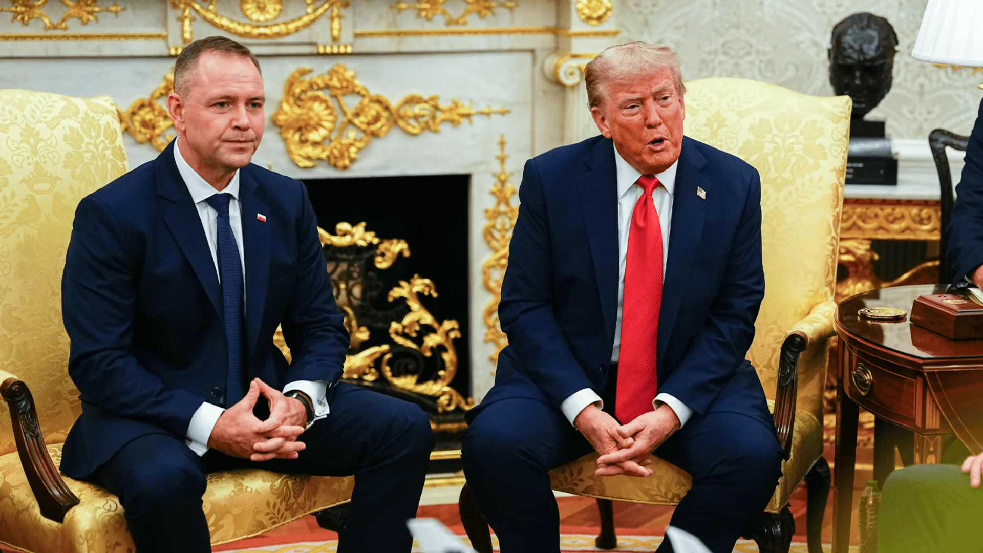 Donald Trump w zaskakujących słowach odniósł się do Karola Nawrockiego