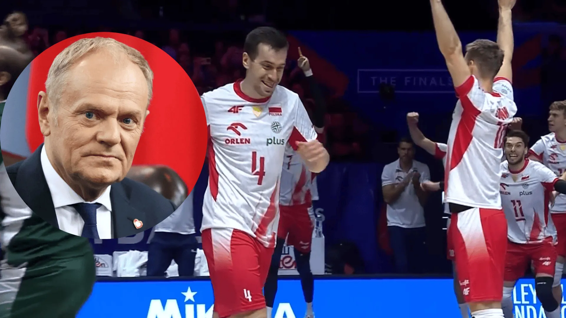 Liga Narodów, siatkarze, Polska, USA, Polska-USA, siatkówka, Donald Tusk, premier