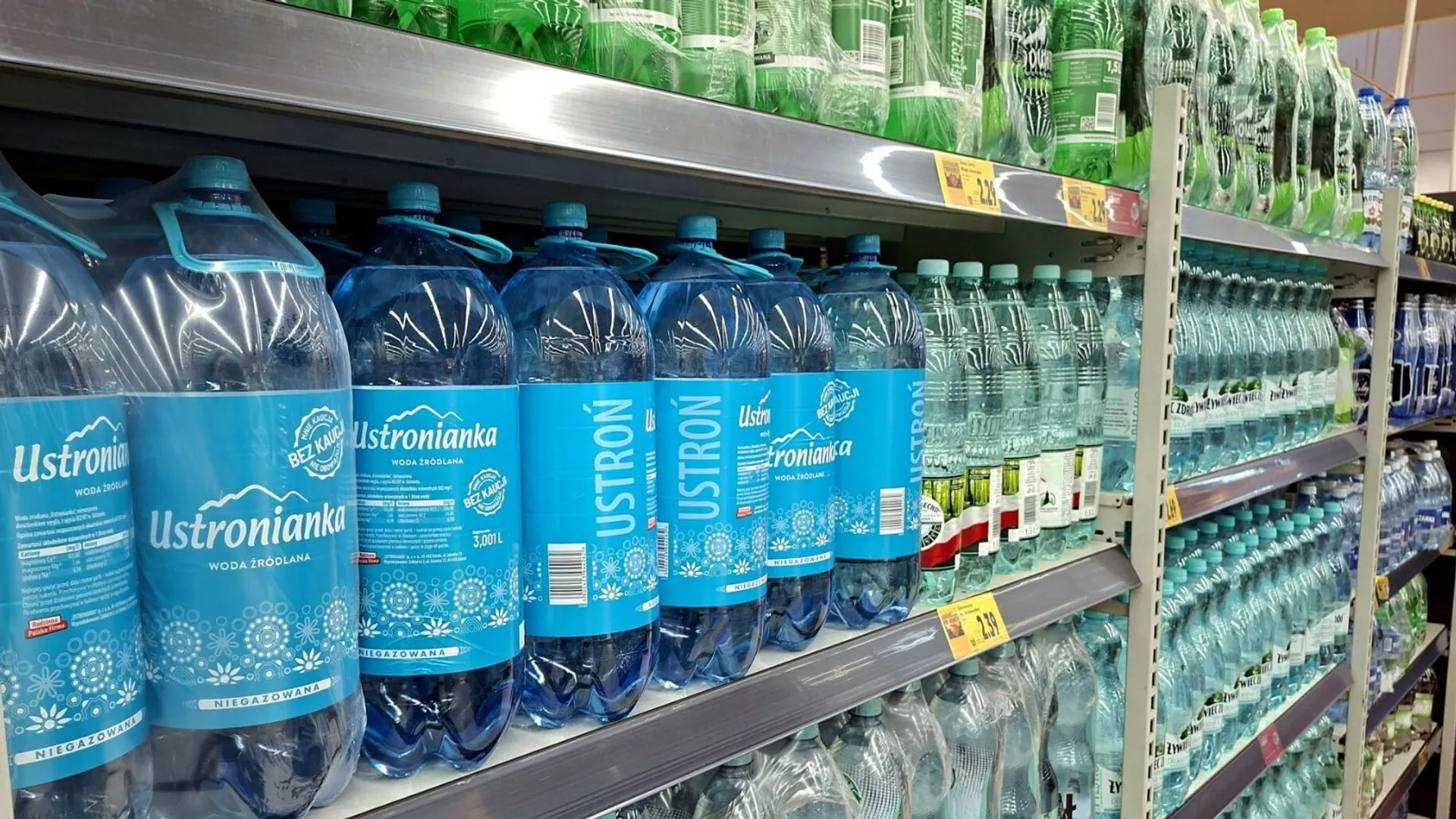 Woda, sklep