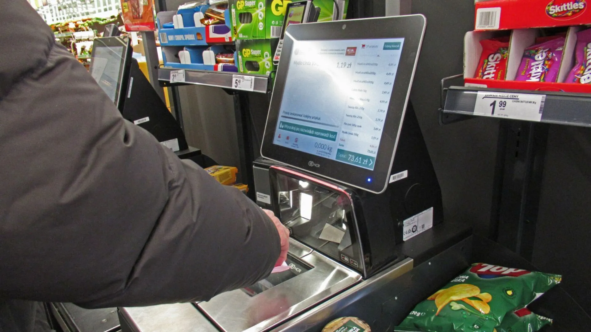 Kasa samoobsługowa, Biedronka