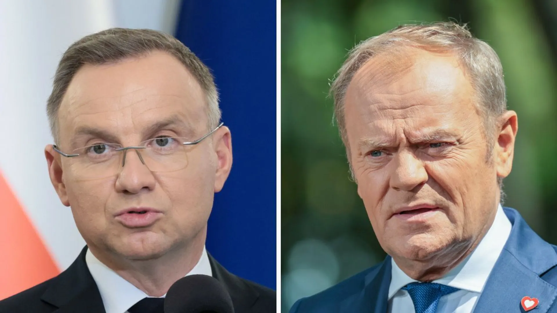 Donald Tusk, Andrzej Duda