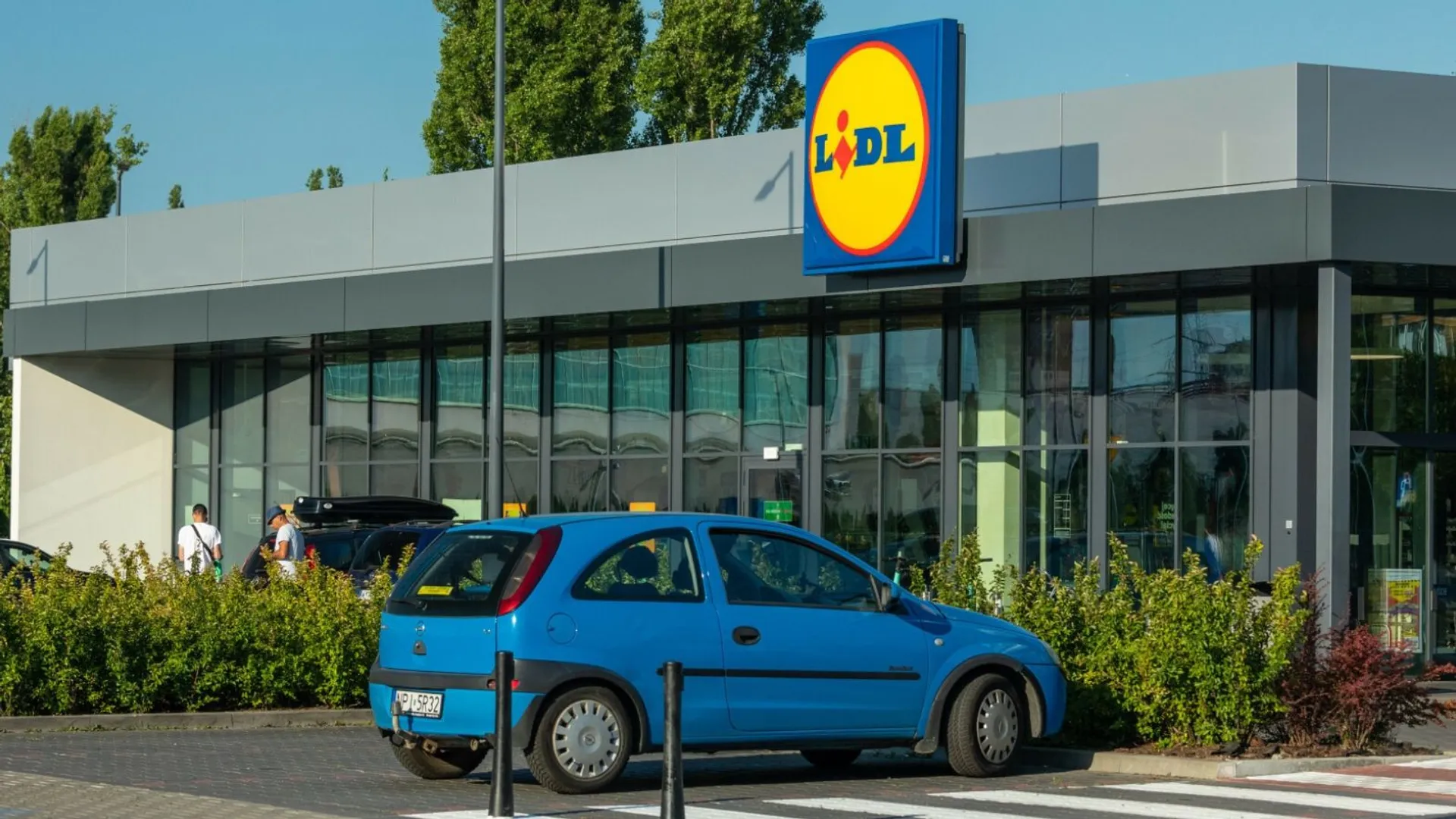 Lidl, parking
