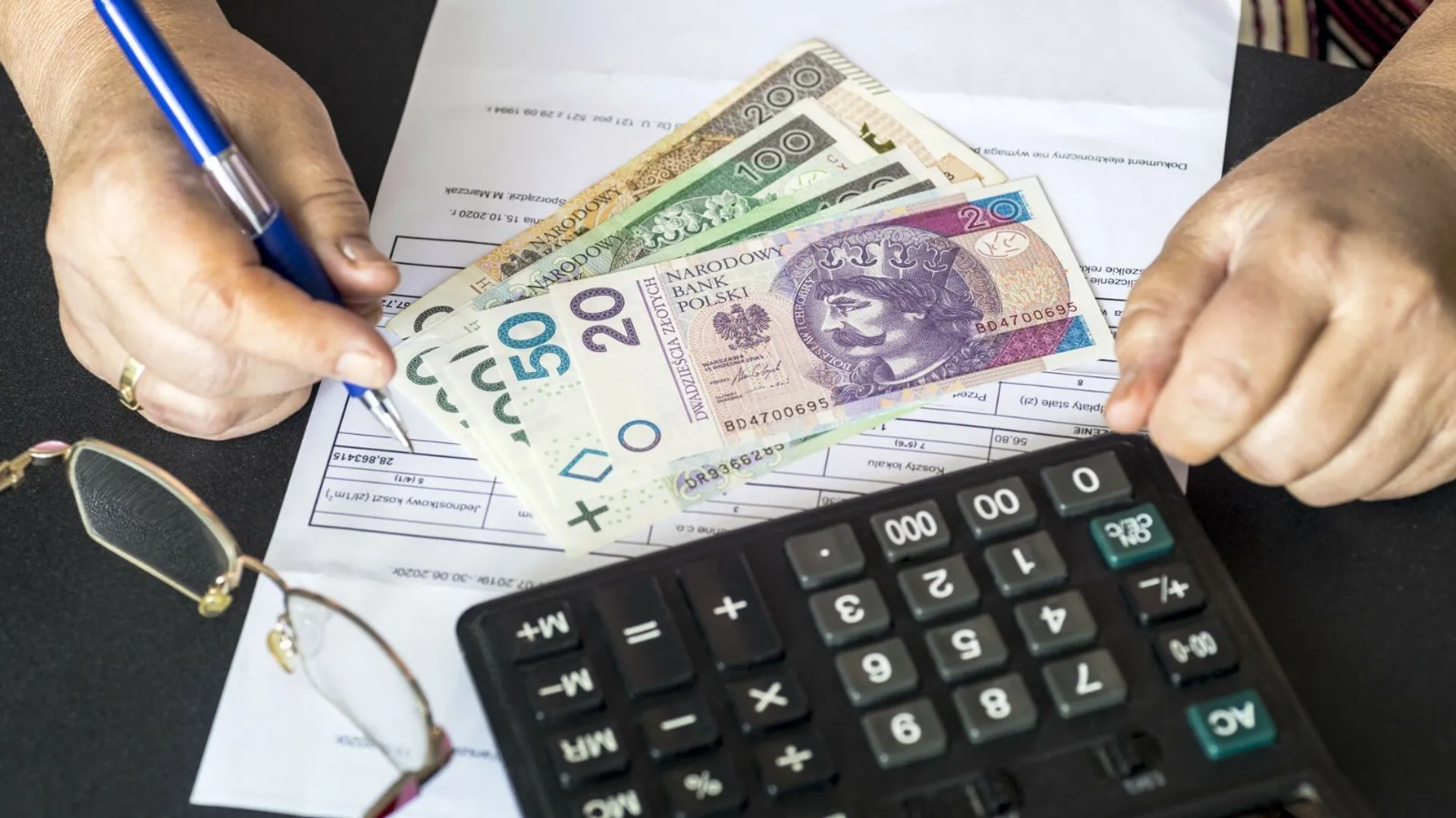 Pieniądze, rachunki