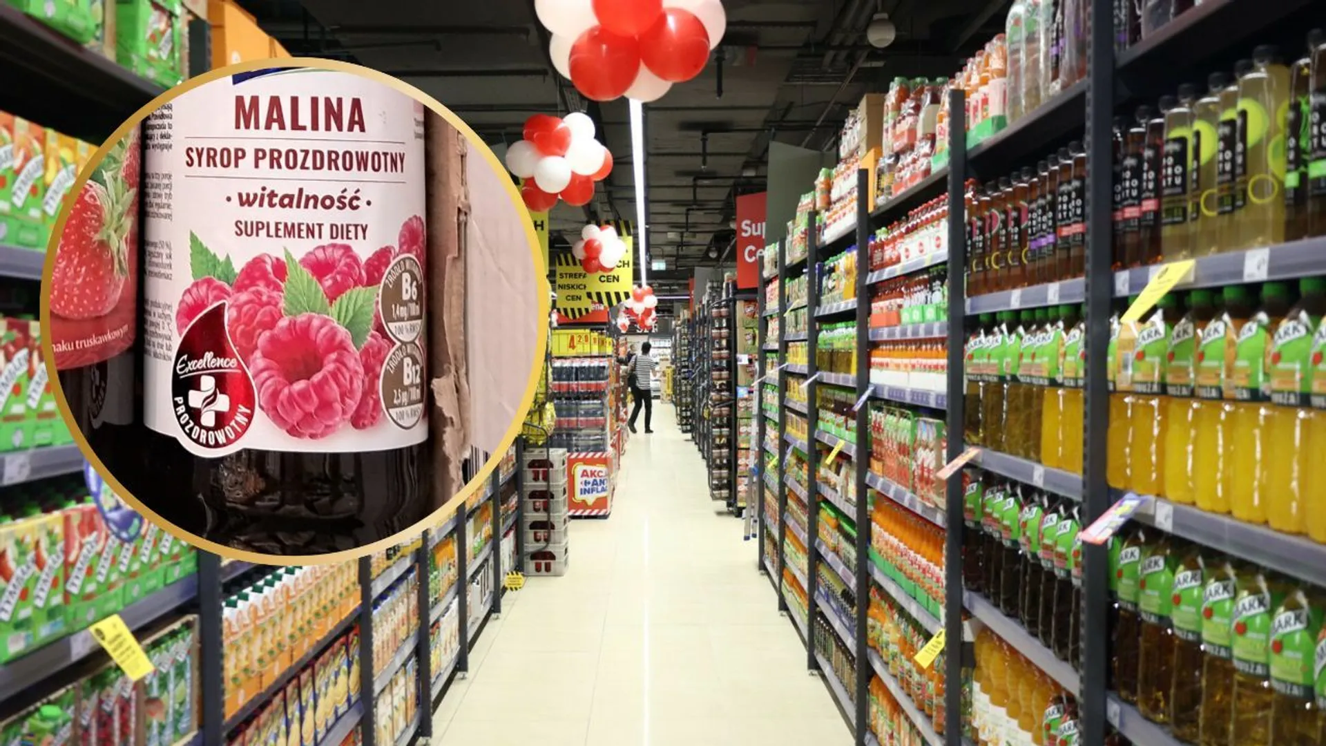 Nabici w butelkę suplementów