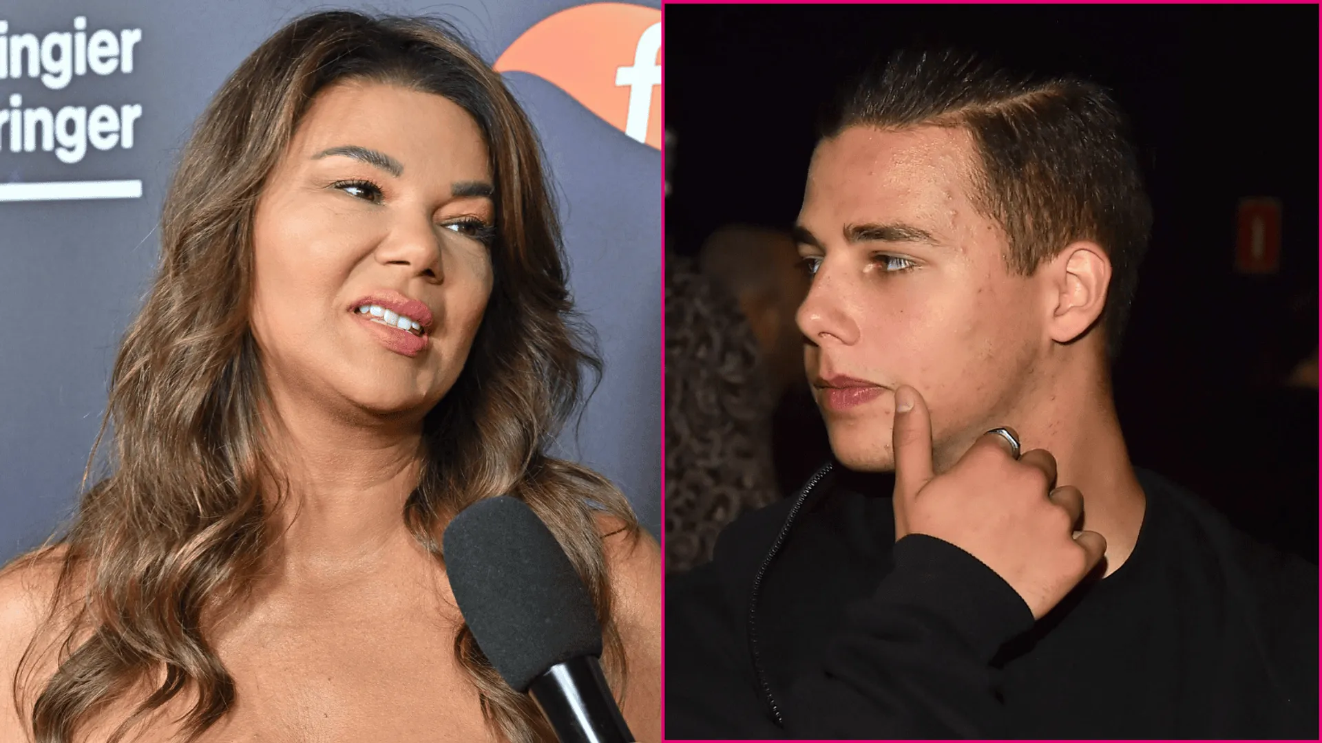 Edyta Górniak i Allan Krupa