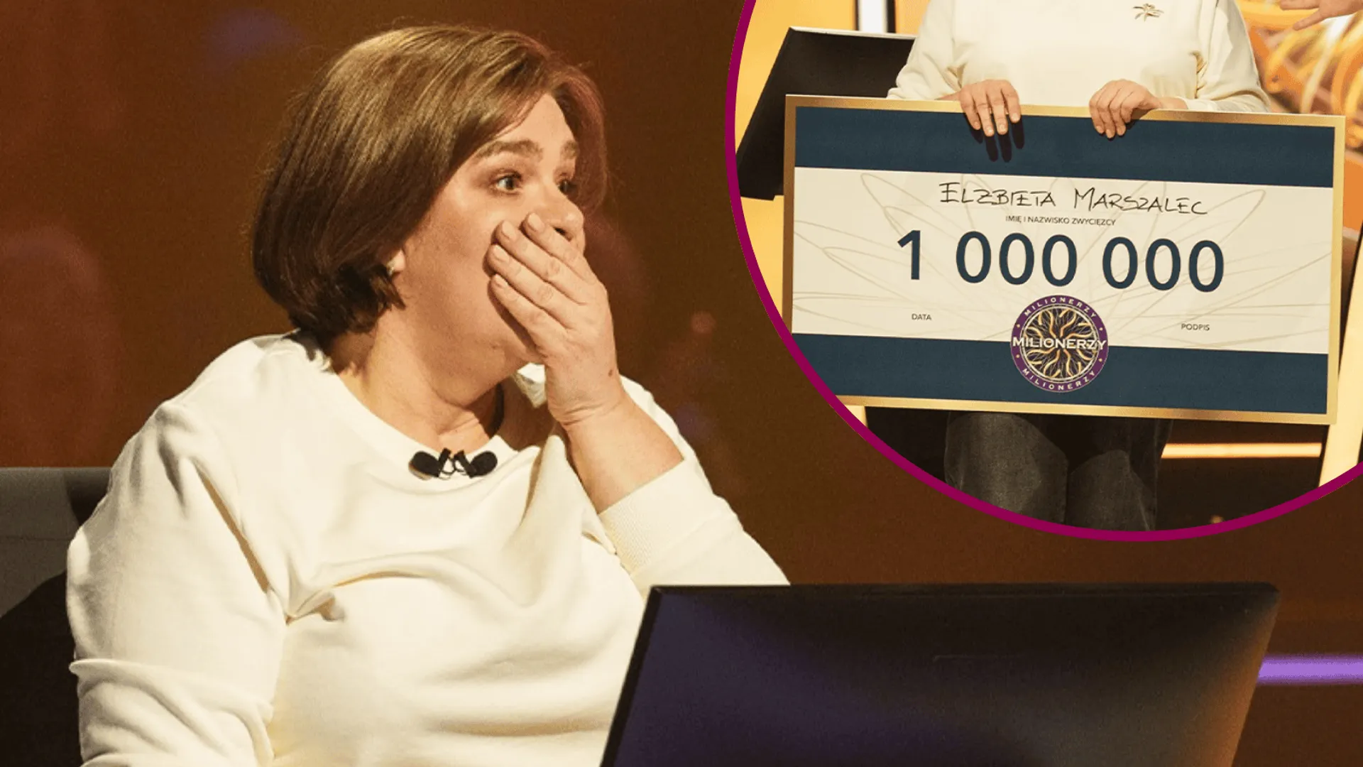Elżbieta Marszalec w „Milionerach”